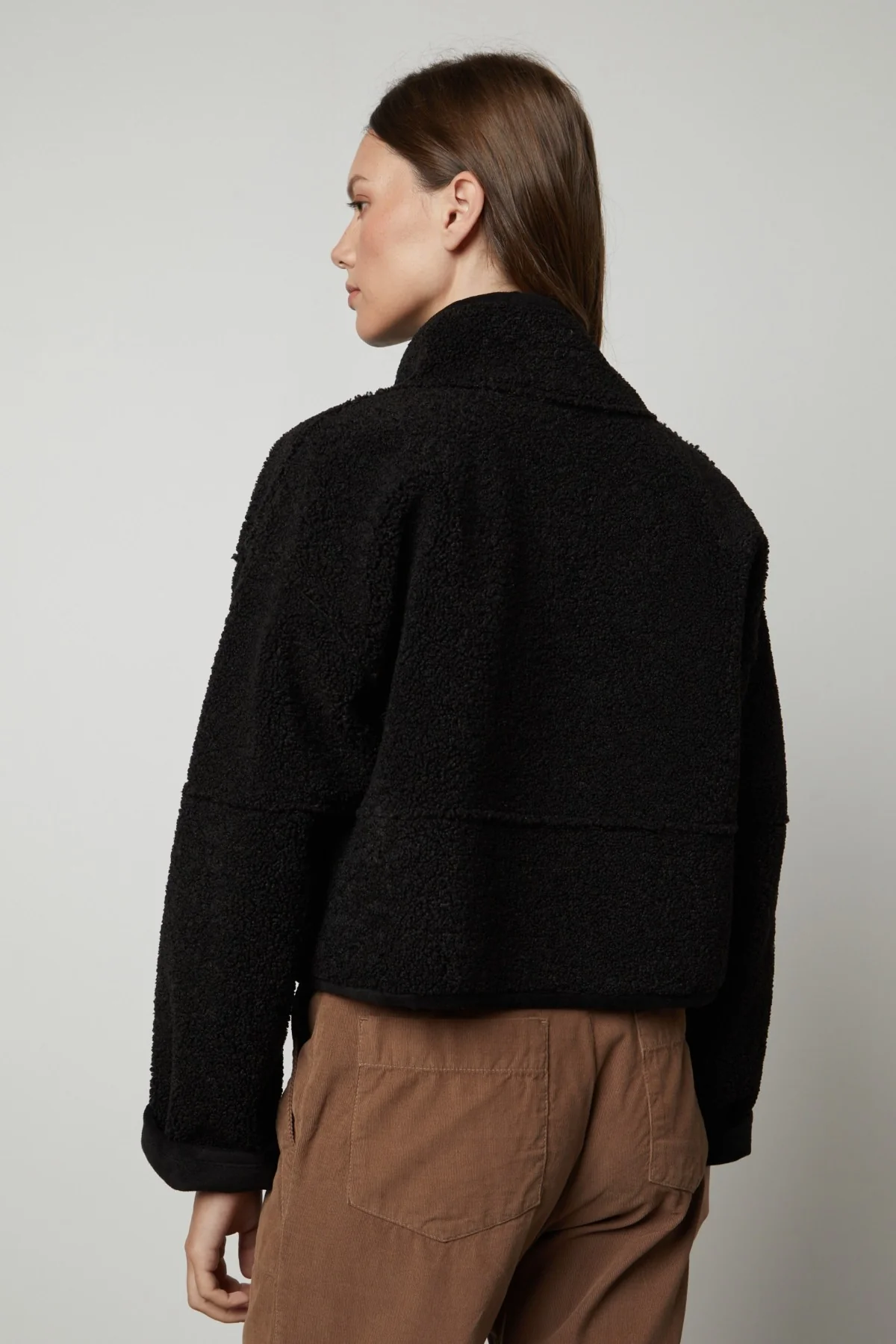 KELLY LUXE SHERPA REVERSIBLE JACKET - Image 3