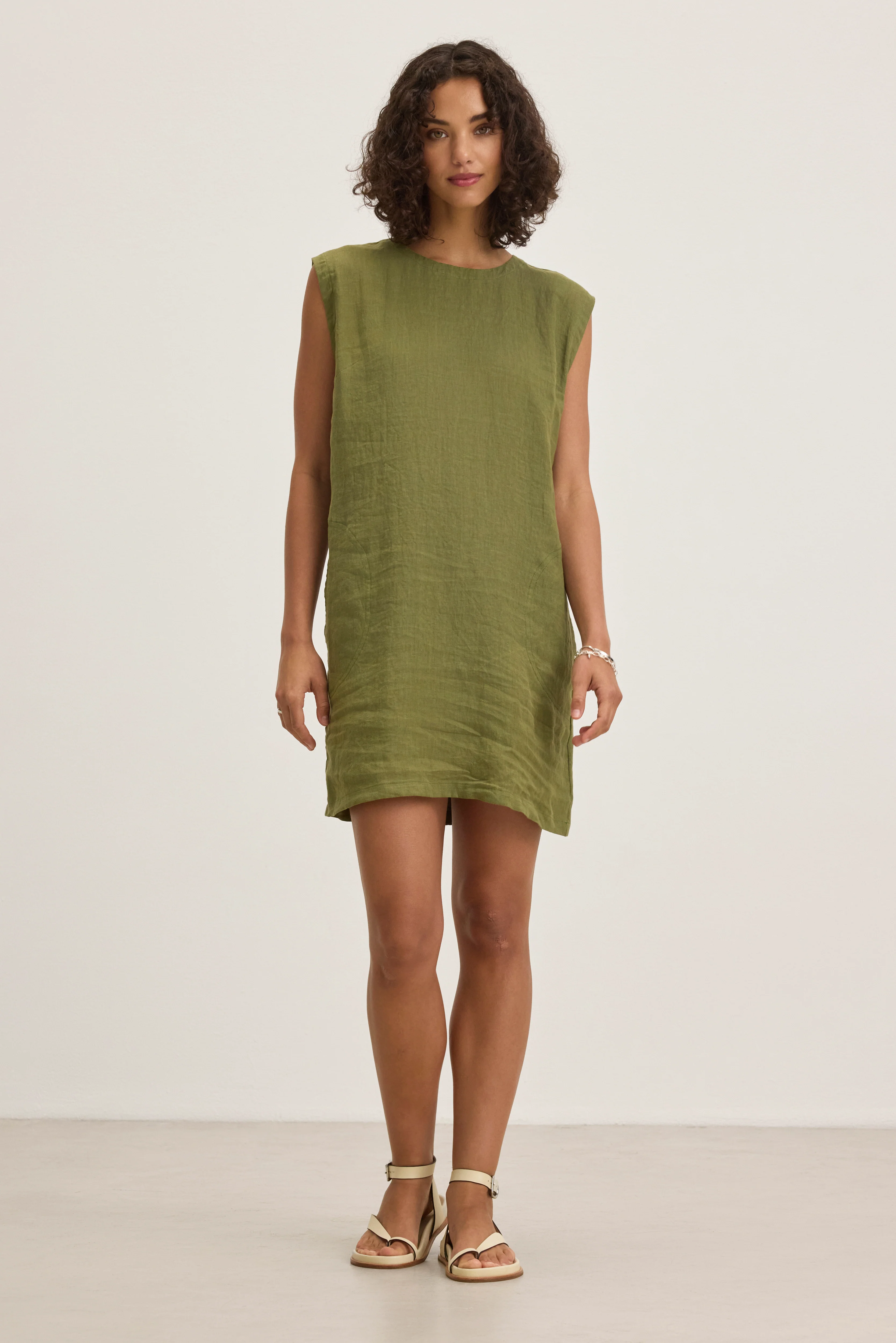 LARA LINEN DRESS - Image 2