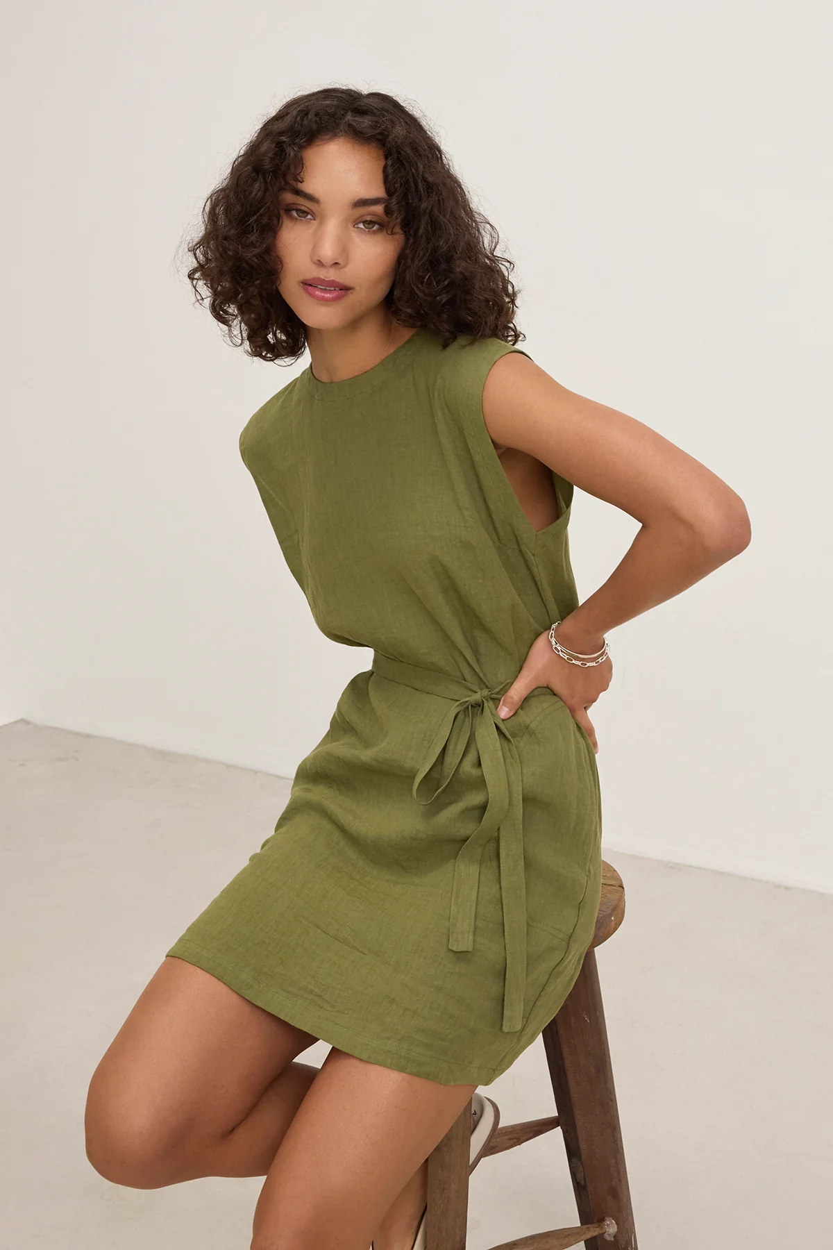 LARA LINEN DRESS - Image 4