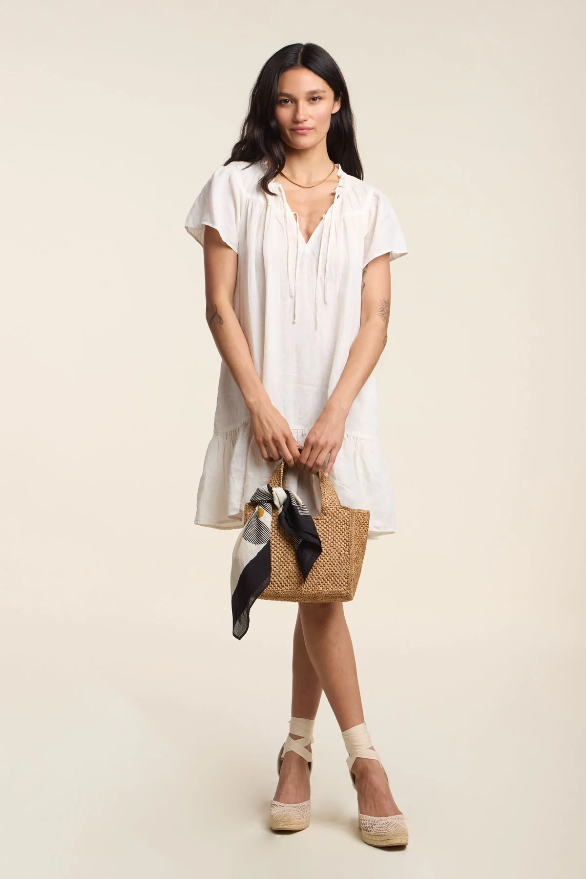 LIVVY LINEN DRESS - Image 4