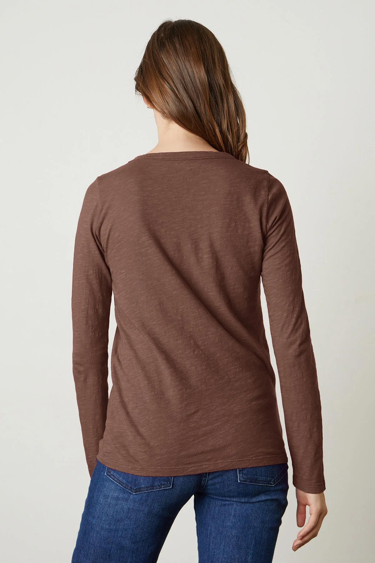 LIZZIE ORIGINAL SLUB LONG SLEEVE TEE - Image 3