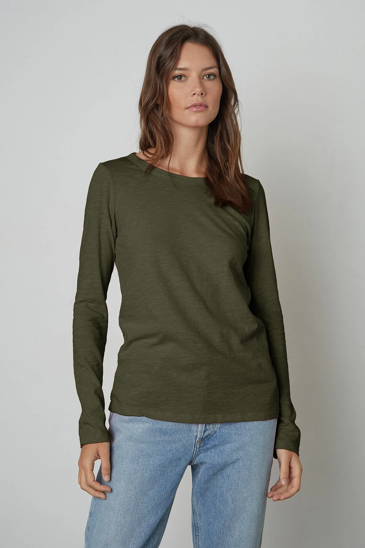 LIZZIE ORIGINAL SLUB LONG SLEEVE TEE - Image 4