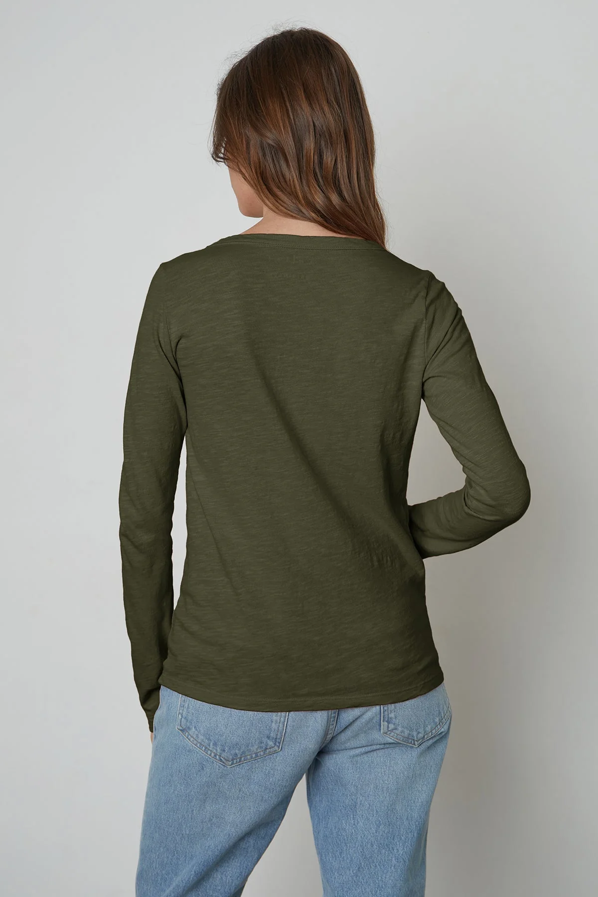 LIZZIE ORIGINAL SLUB LONG SLEEVE TEE - Image 6