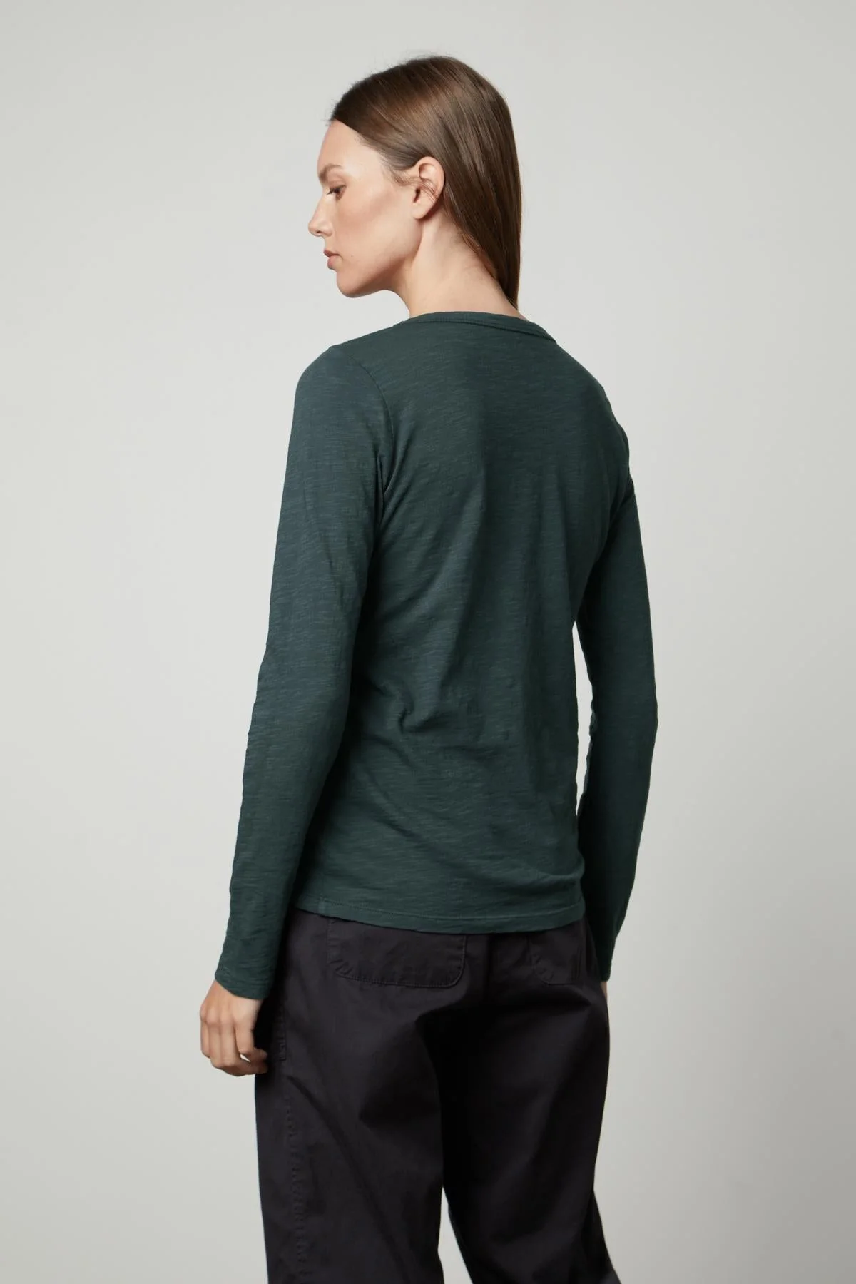 LIZZIE ORIGINAL SLUB LONG SLEEVE TEE - Image 11
