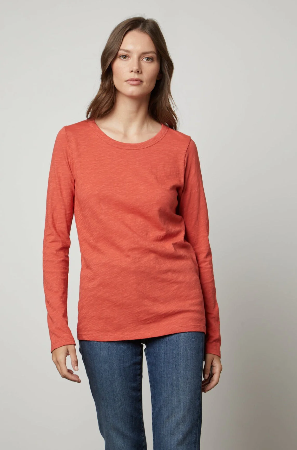 LIZZIE ORIGINAL SLUB LONG SLEEVE TEE - Image 4