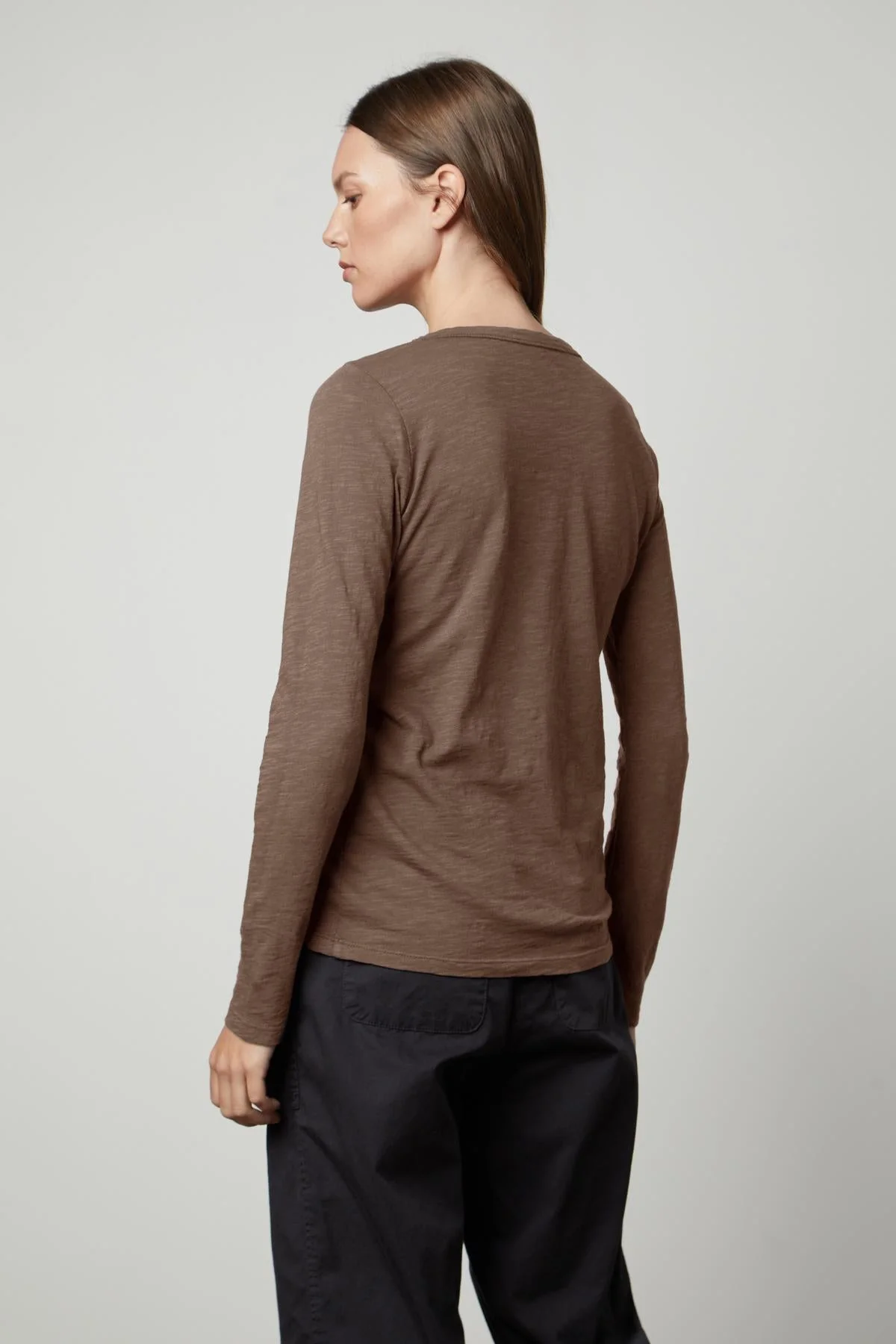 LIZZIE ORIGINAL SLUB LONG SLEEVE TEE - Image 7