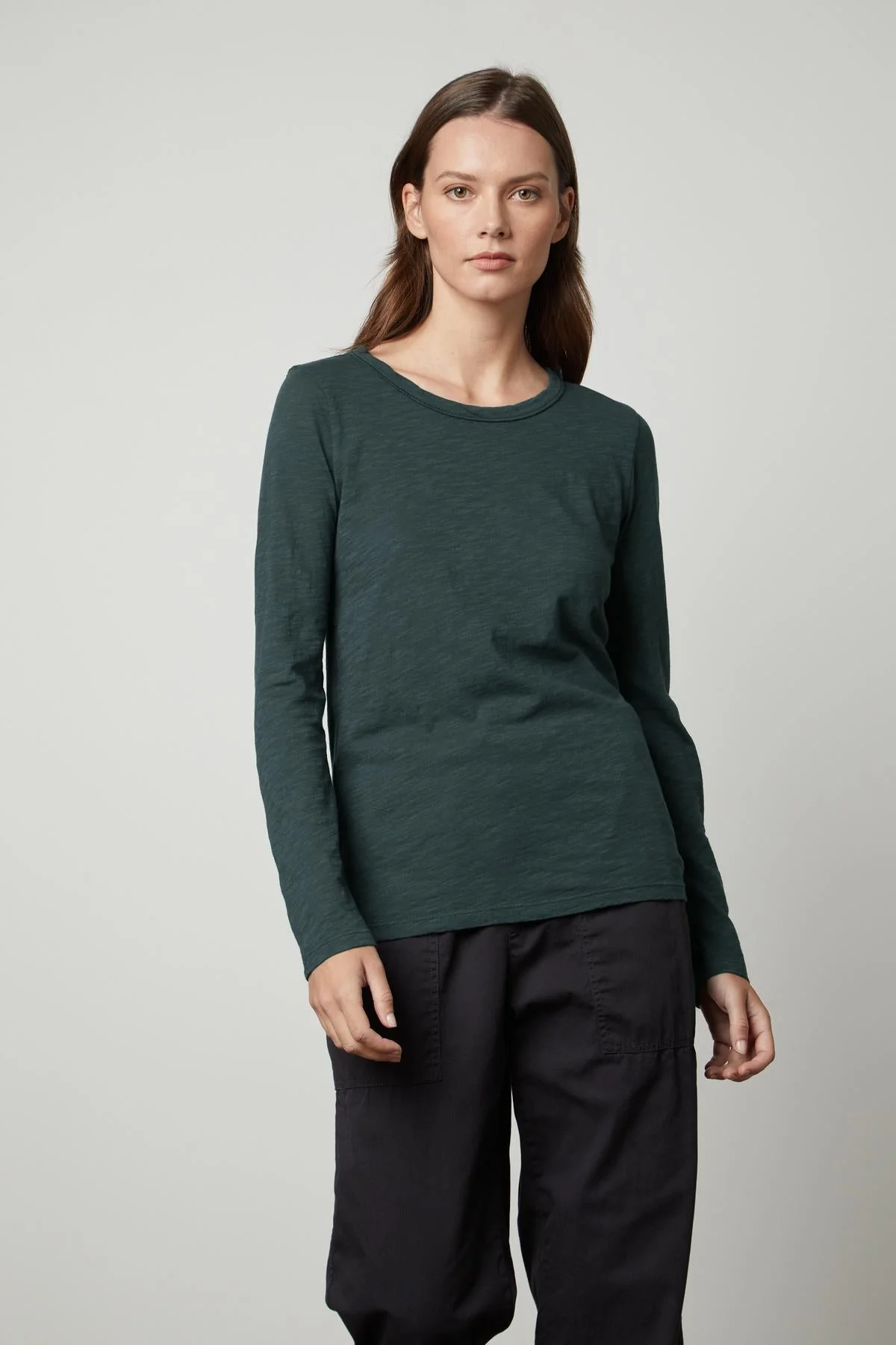 LIZZIE ORIGINAL SLUB LONG SLEEVE TEE - Image 9