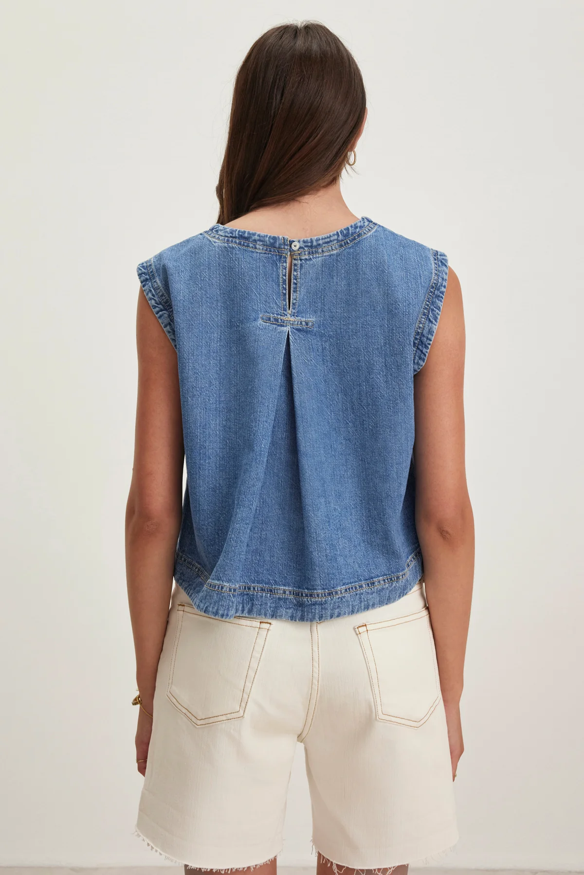 LOREN DENIM TOP - Image 4
