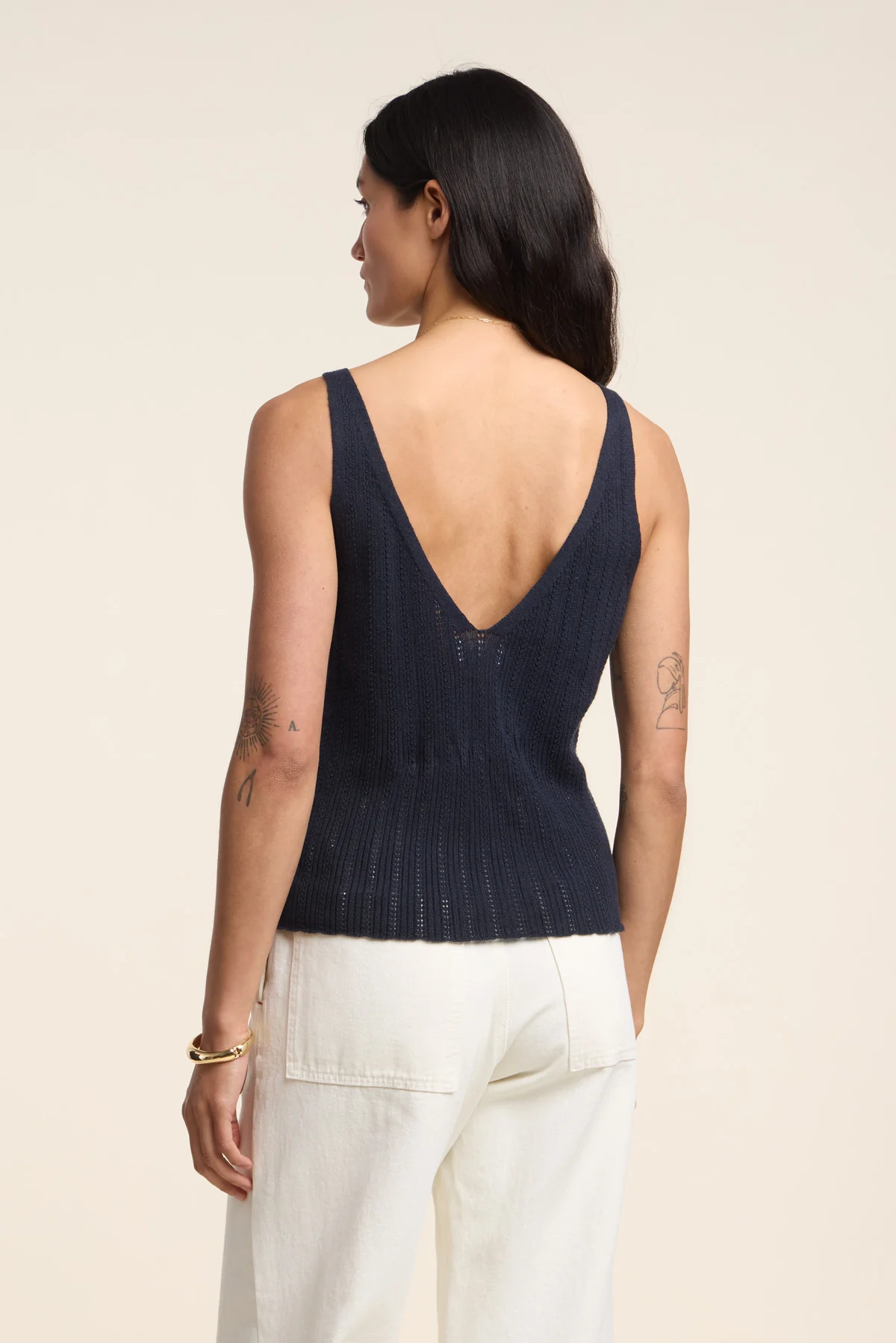 LORENA POINTELLE TANK TOP - Image 4