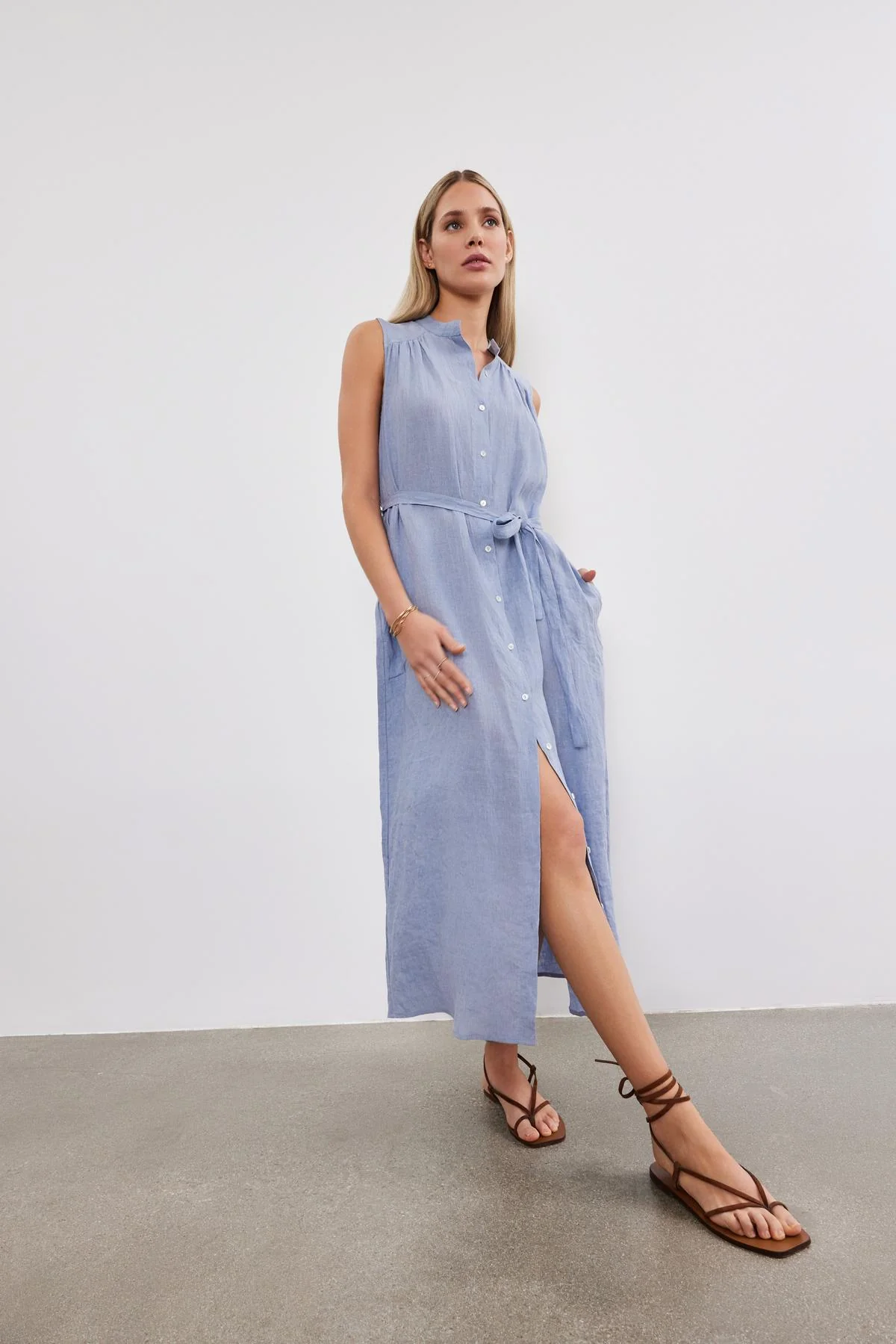 LUNA LINEN DRESS - Image 5