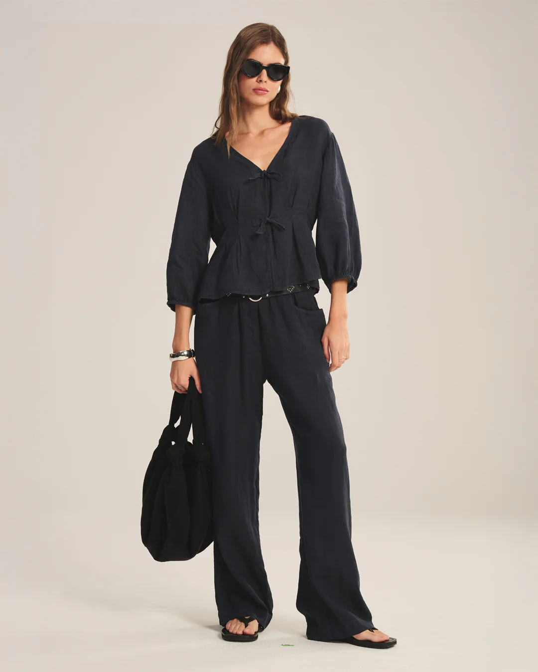MARTHA LINEN TOP - Image 7