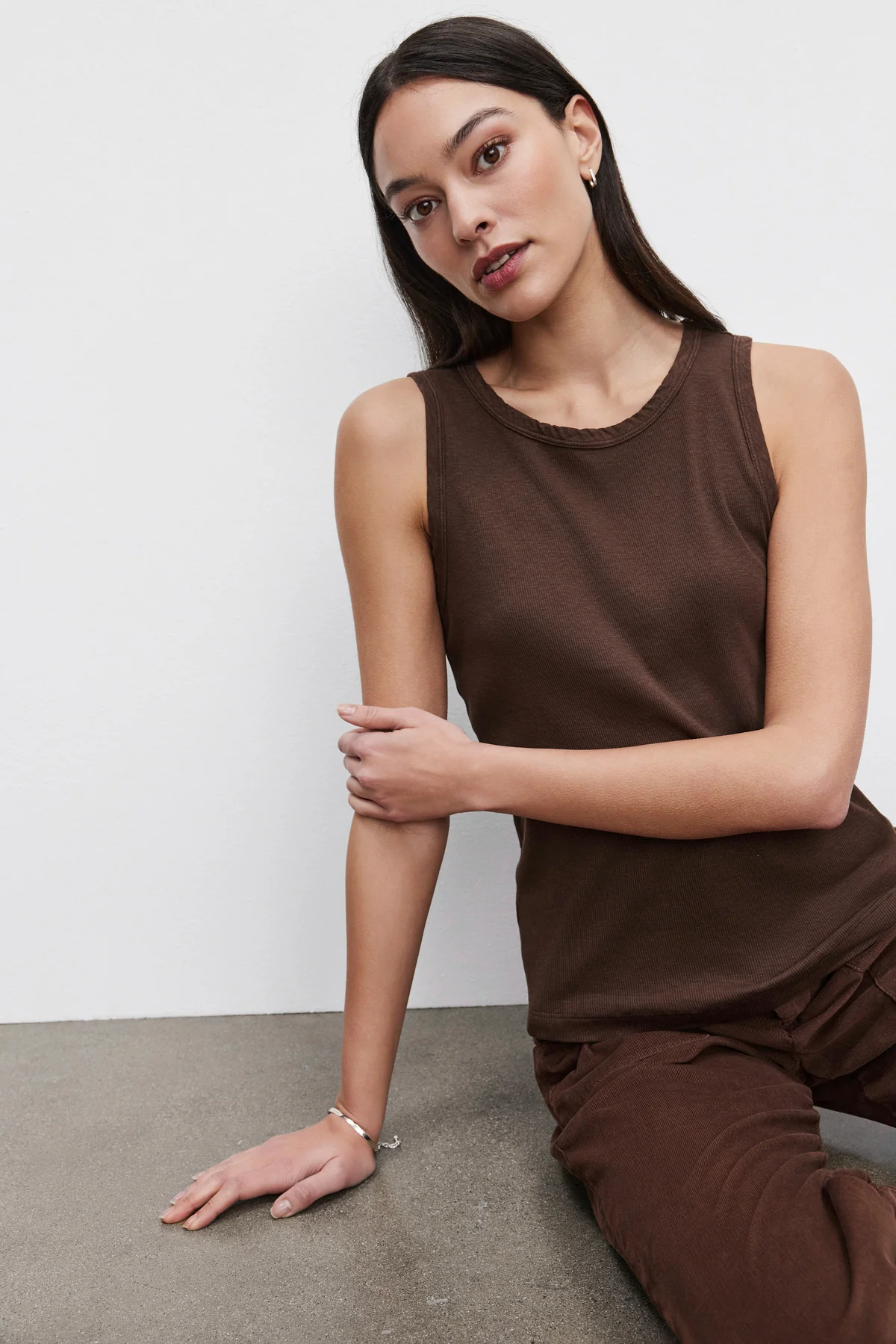 MAXIE RIBBED TANK TOP - Image 4