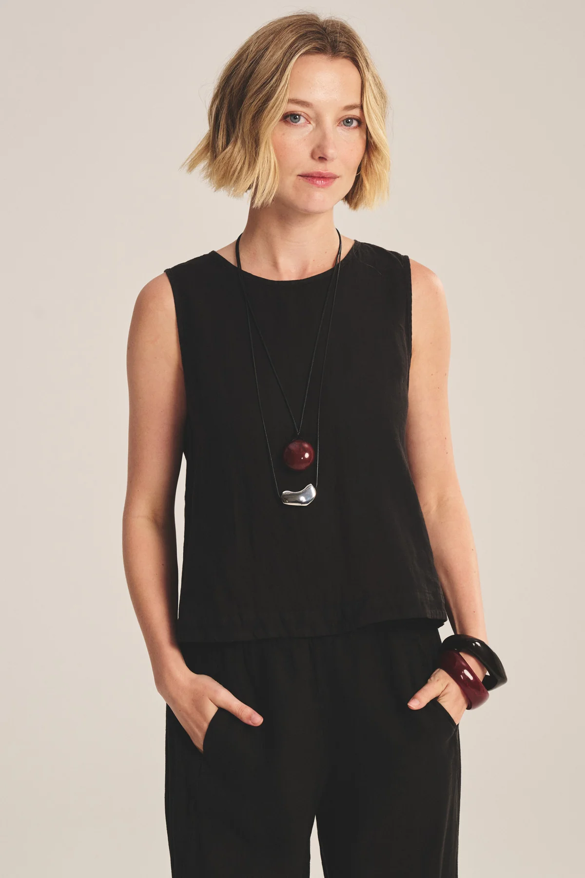 MAXINE LINEN TOP - Image 2