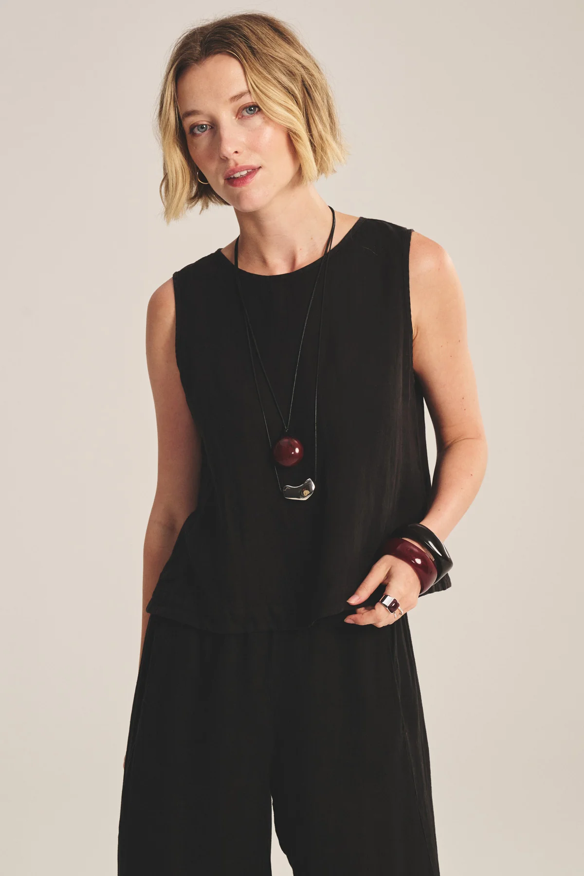MAXINE LINEN TOP - Image 5