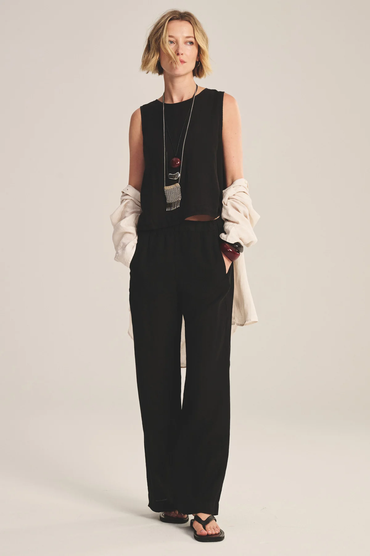 MAXINE LINEN TOP - Image 6