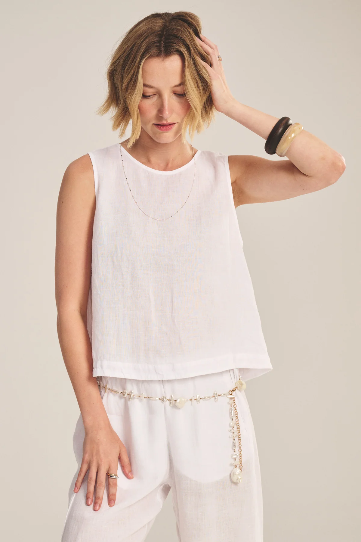 MAXINE LINEN TOP - Image 7
