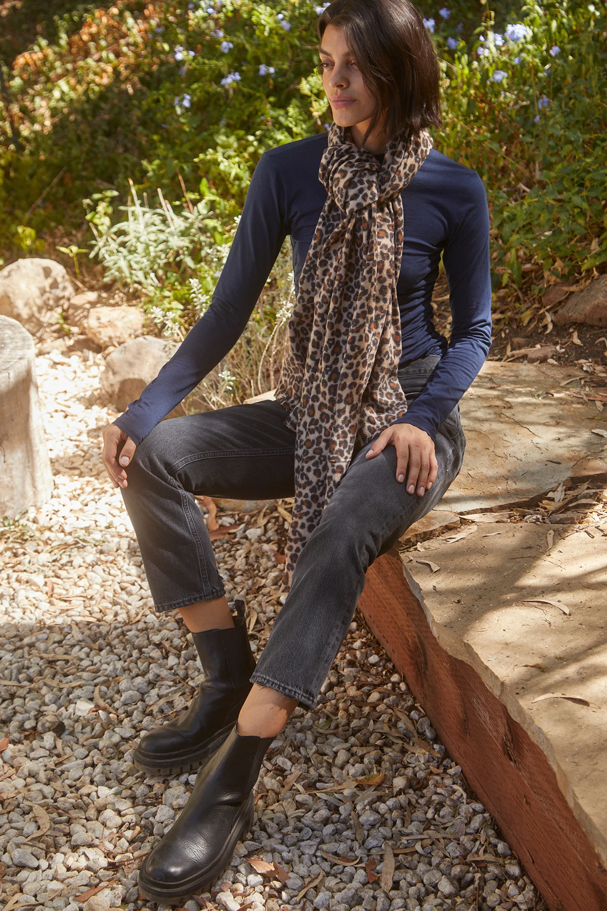 MINI LEOPARD SCARF - Image 3