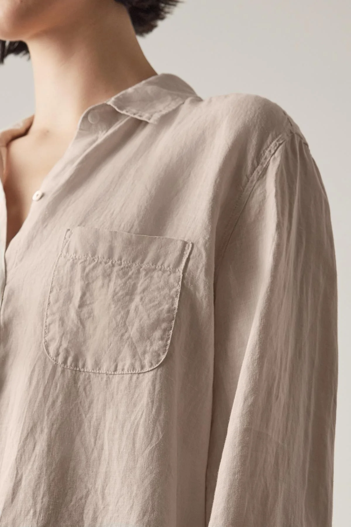 MULHOLLAND LINEN SHIRT - Image 10