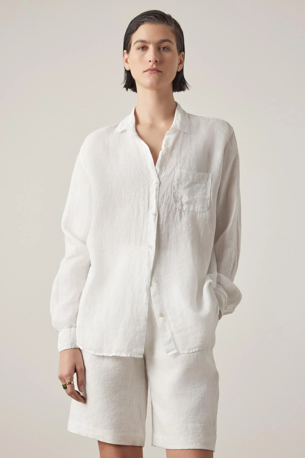 MULHOLLAND LINEN SHIRT - Image 17
