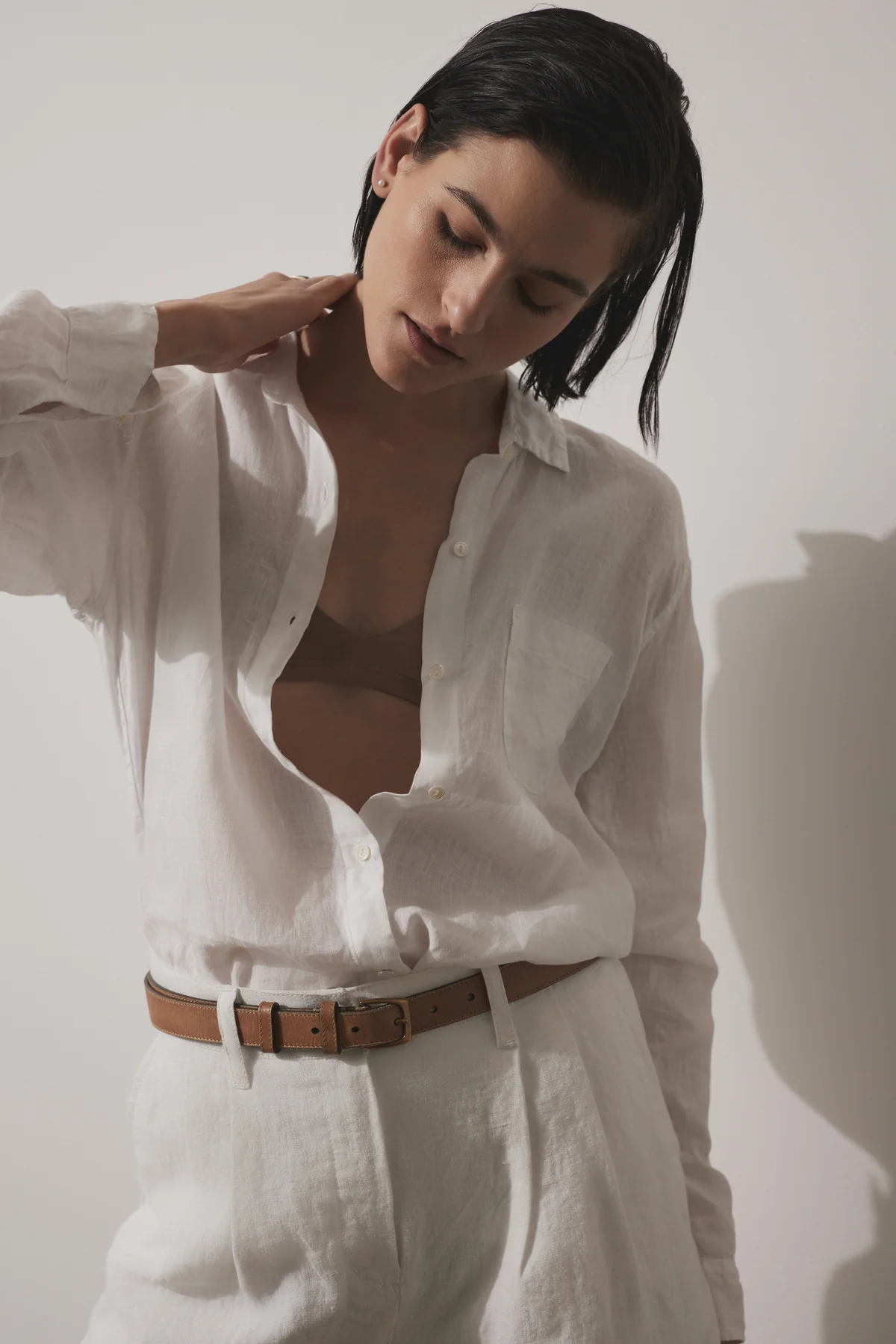 MULHOLLAND LINEN SHIRT - Image 18