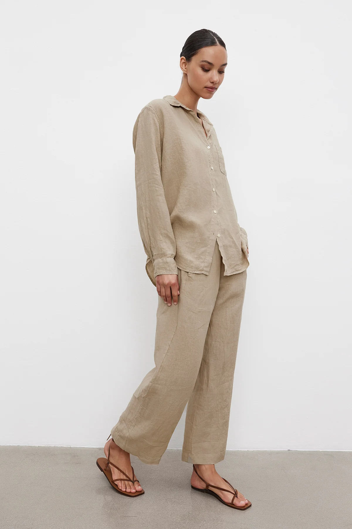 MULHOLLAND LINEN SHIRT - Image 2