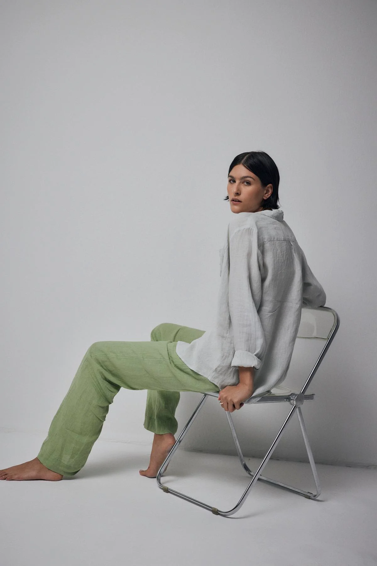MULHOLLAND LINEN SHIRT - Image 28