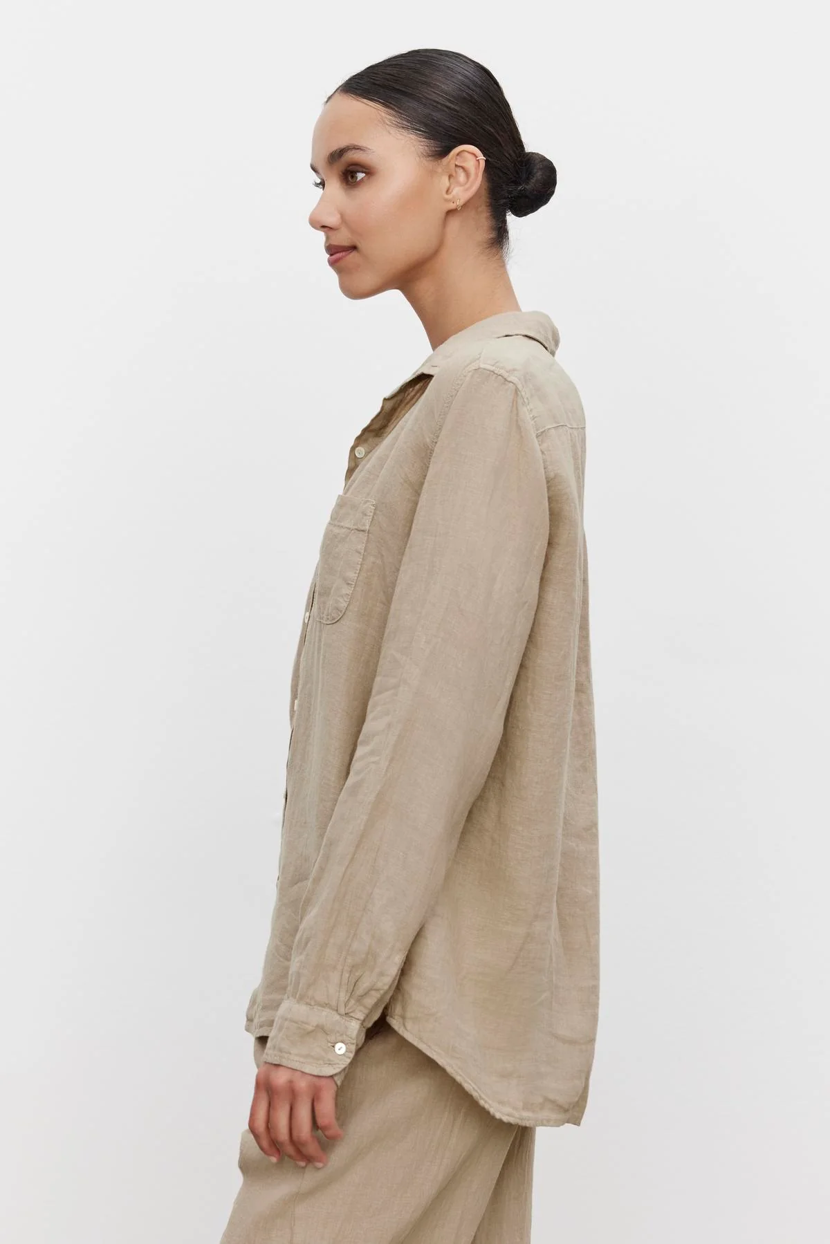 MULHOLLAND LINEN SHIRT - Image 3