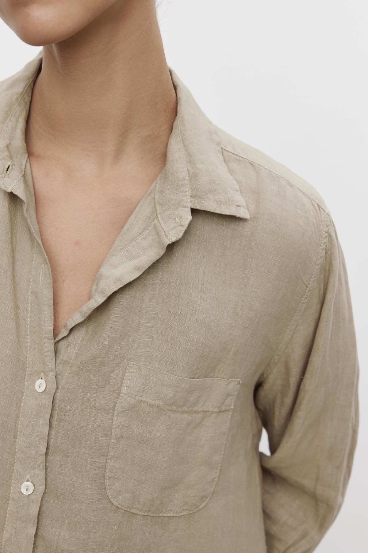 MULHOLLAND LINEN SHIRT - Image 5