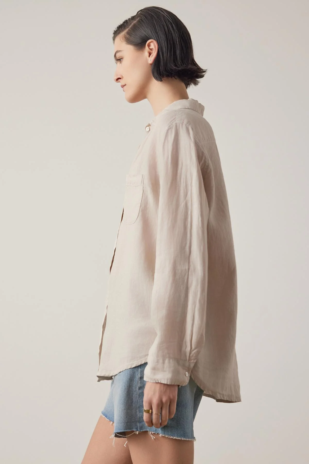 MULHOLLAND LINEN SHIRT - Image 8