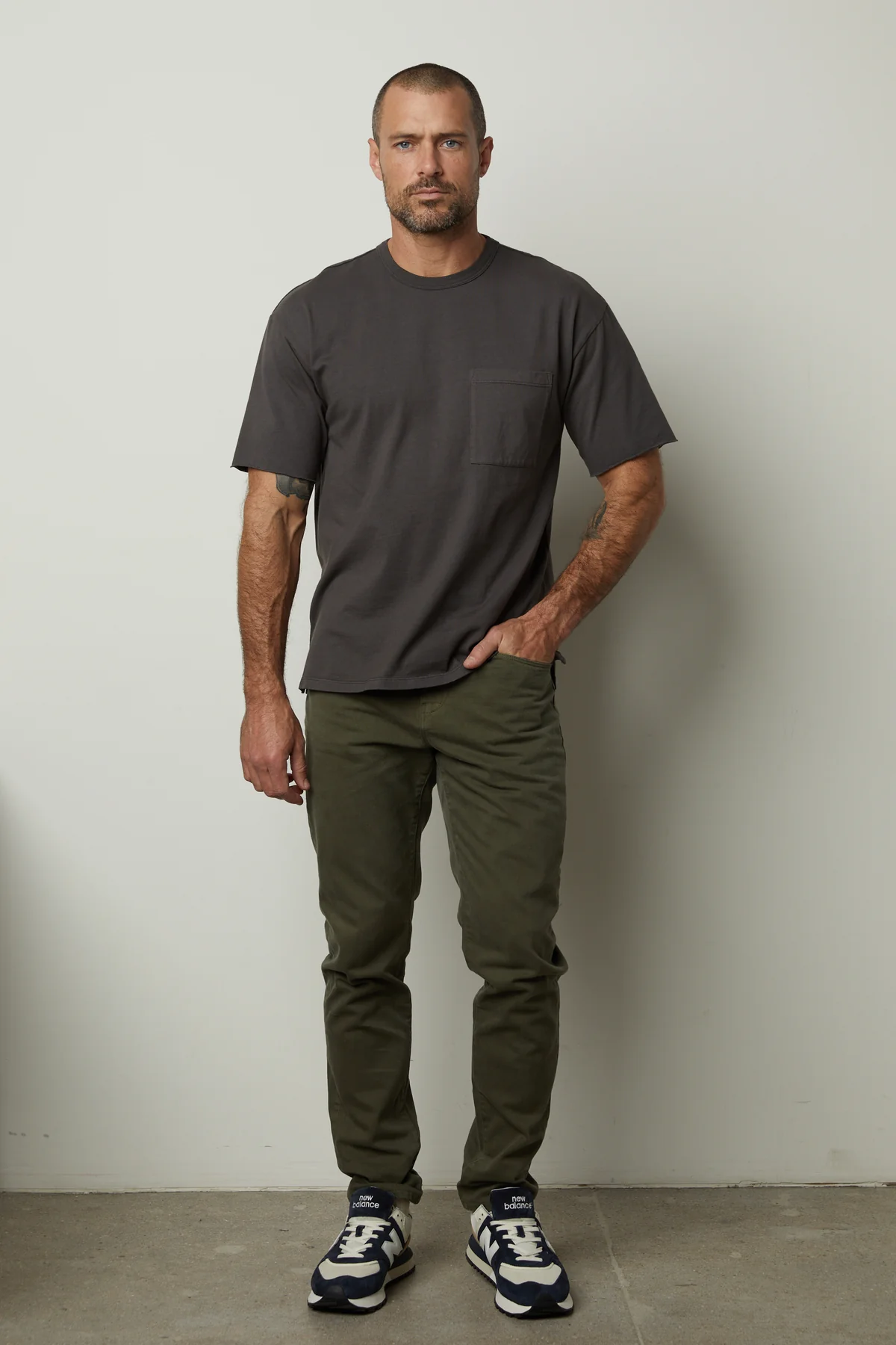 NEPTUNE CREW NECK POCKET TEE - Image 4