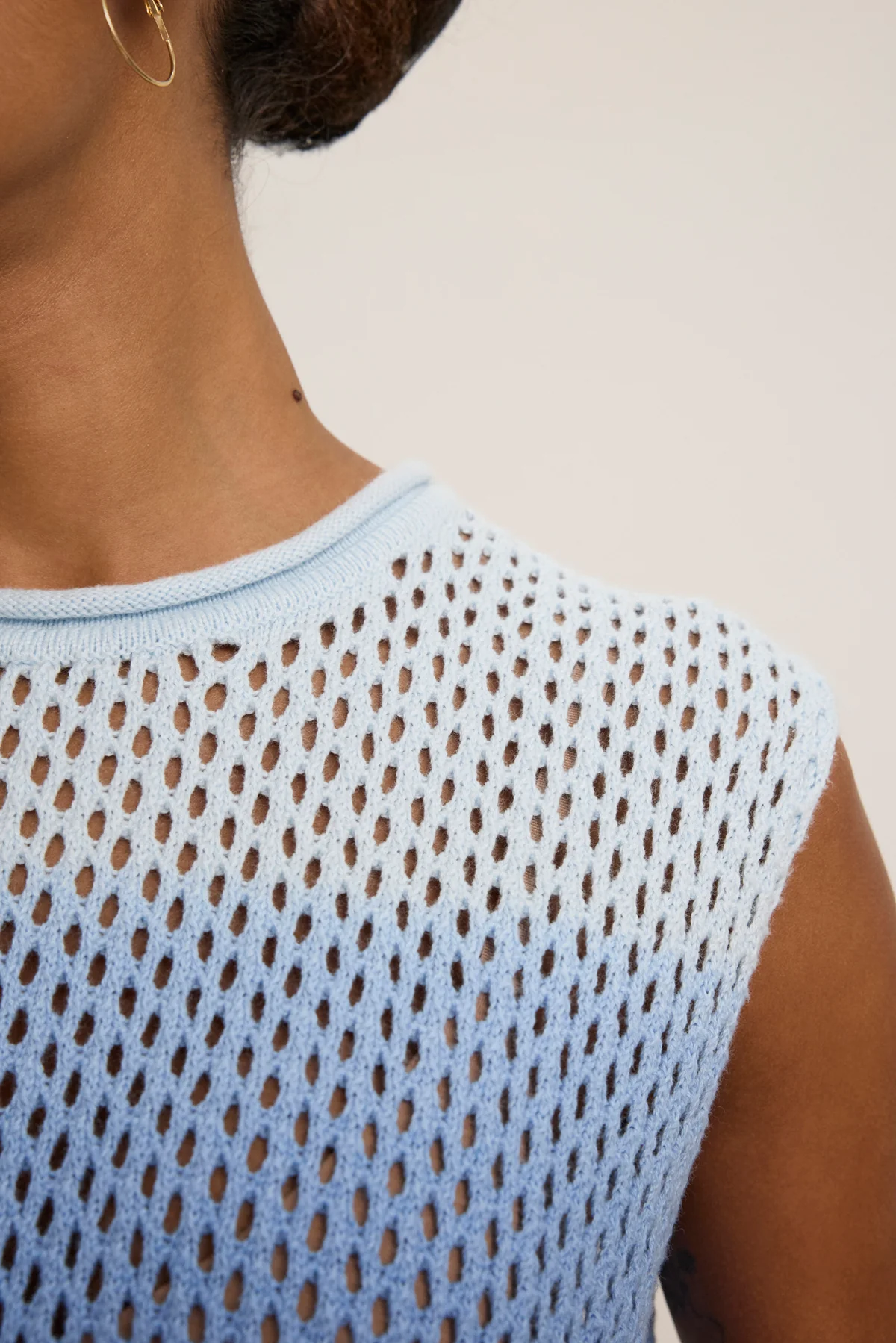 NINA MESH SWEATER - Image 6