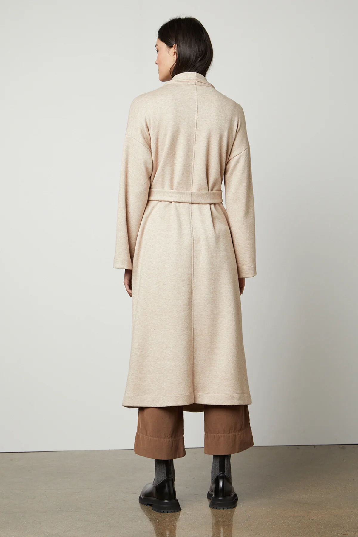 PATRICIA DOUBLE KNIT DUSTER CARDIGAN - Image 9