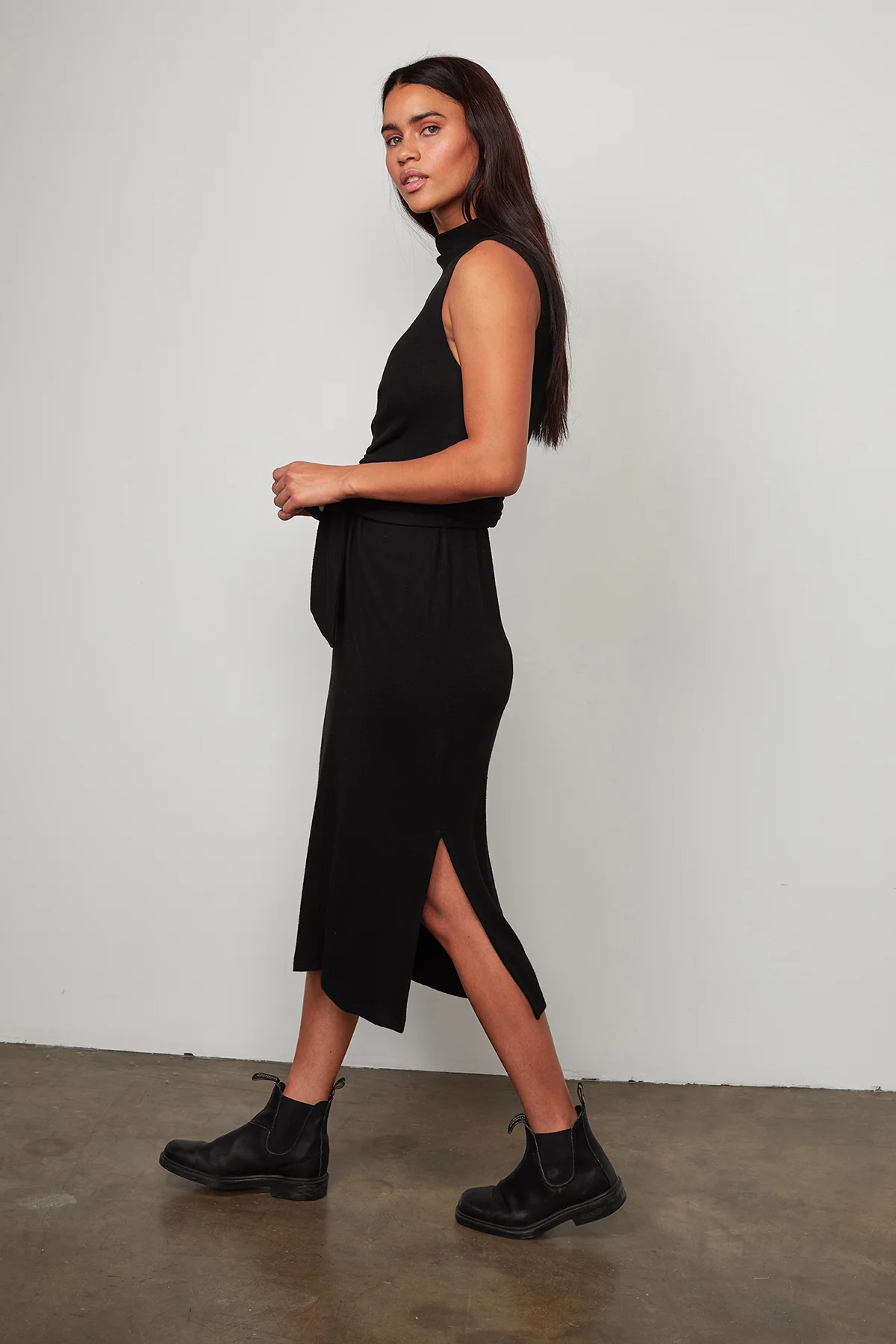 PENI MOCK NECK DRESS - Image 4