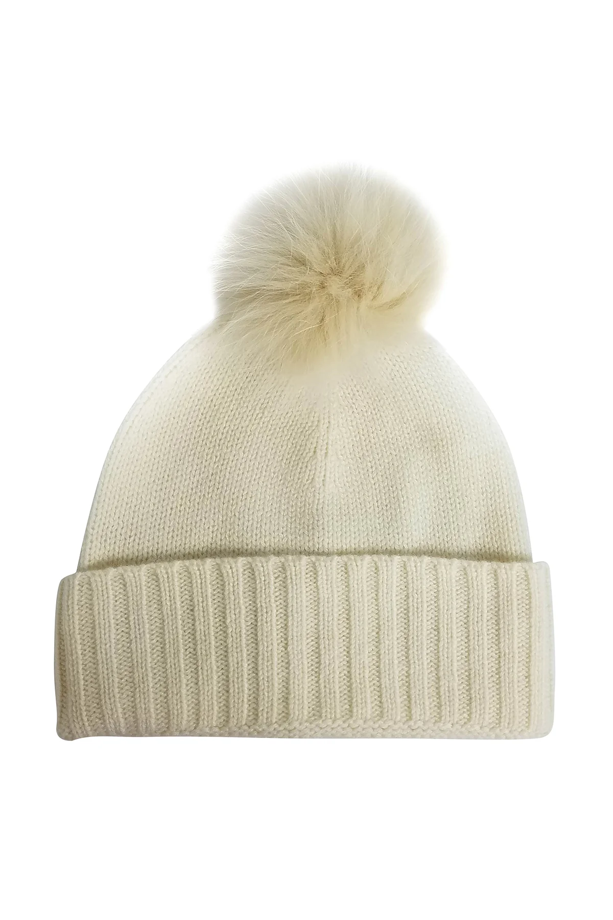 POM-POM CASHMERE BEANIE - Image 2