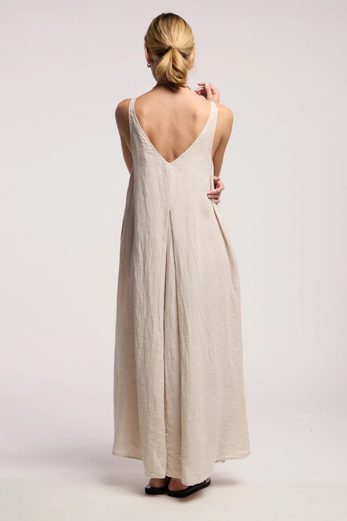 RETA LINEN DRESS - Image 10