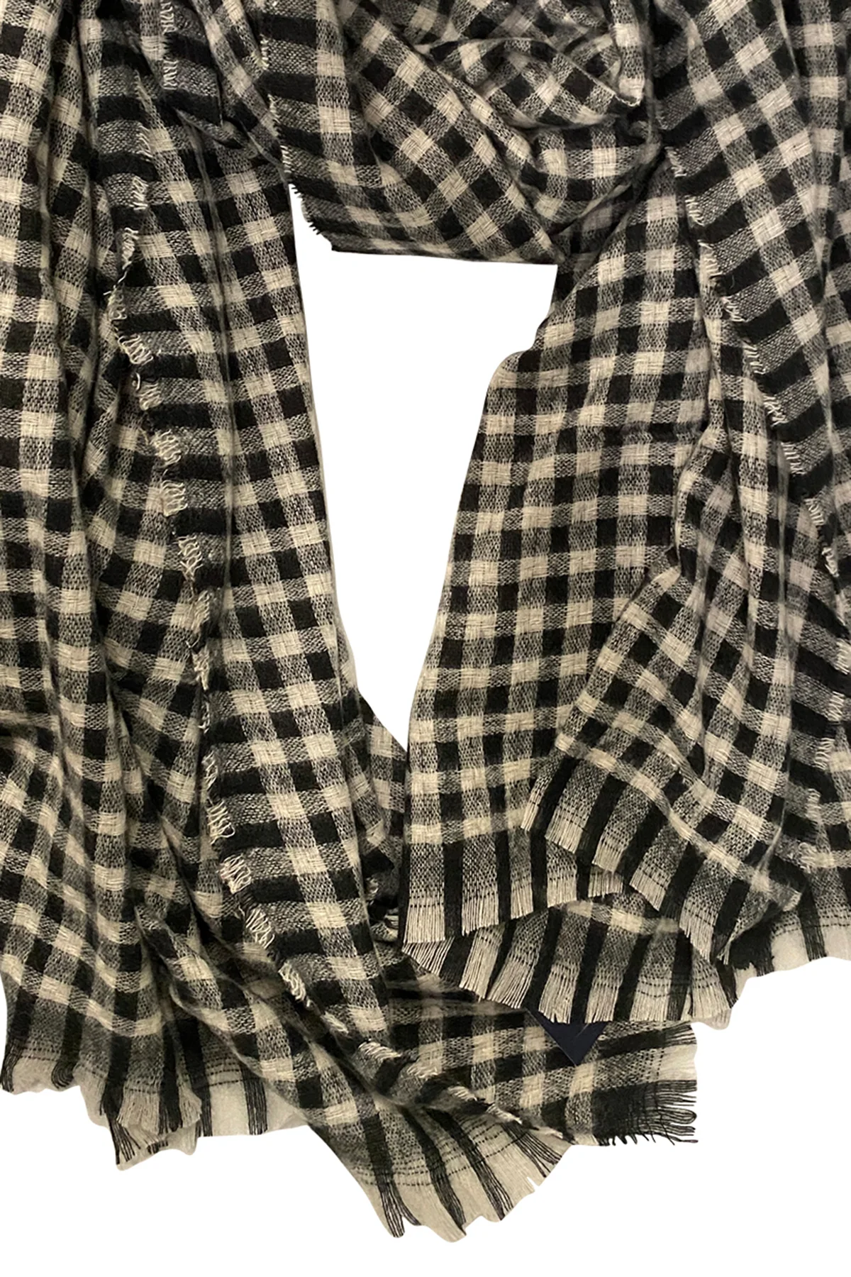 SMALL CHECK SCARF - Image 2
