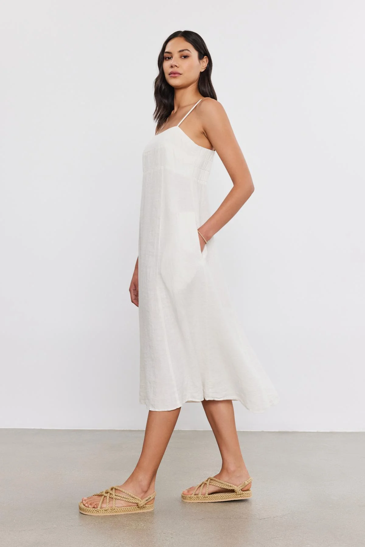 STEPHIE LINEN DRESS - Image 2