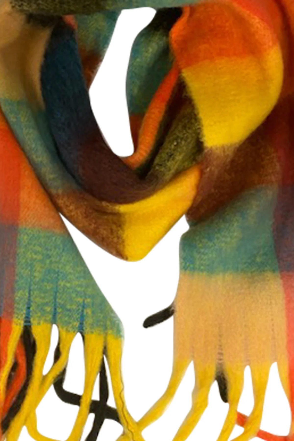STUDIO LOFTY FRINGE SCARF - Image 2