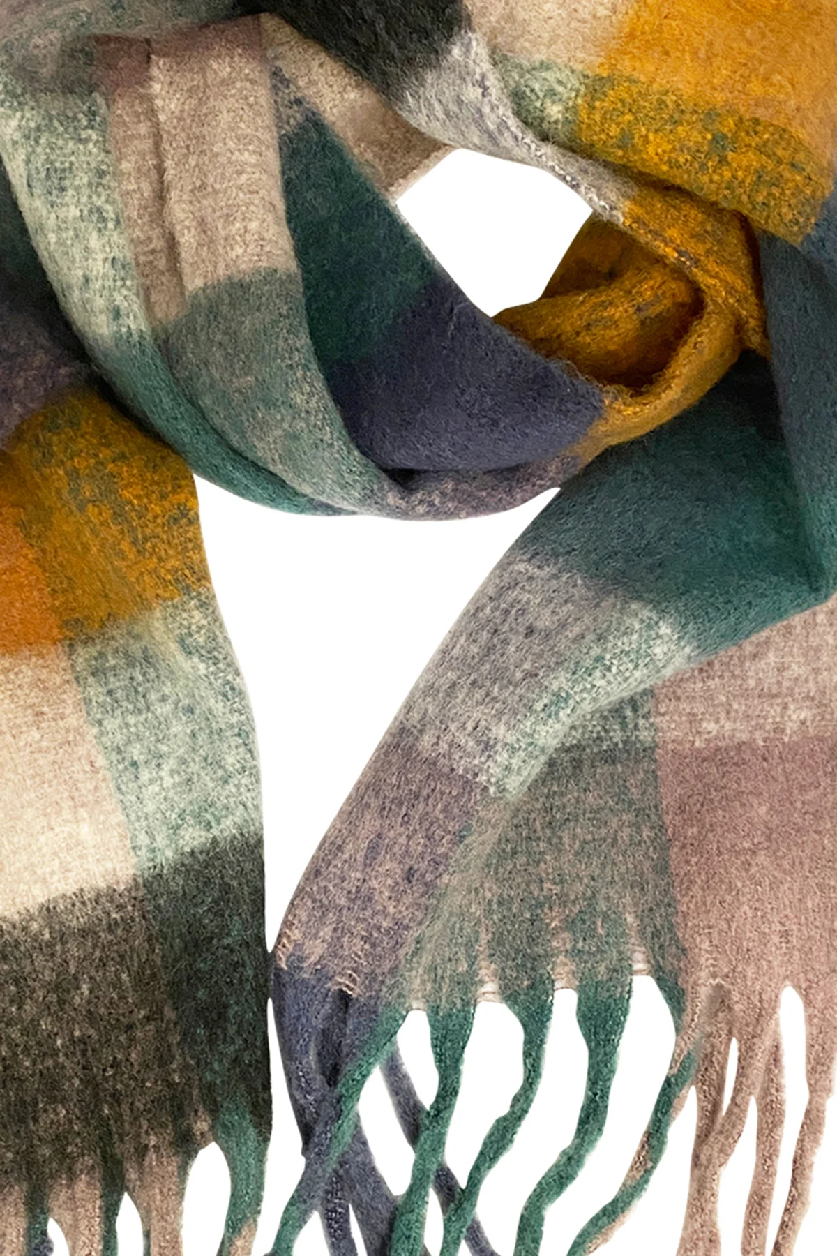 STUDIO LOFTY FRINGE SCARF - Image 4