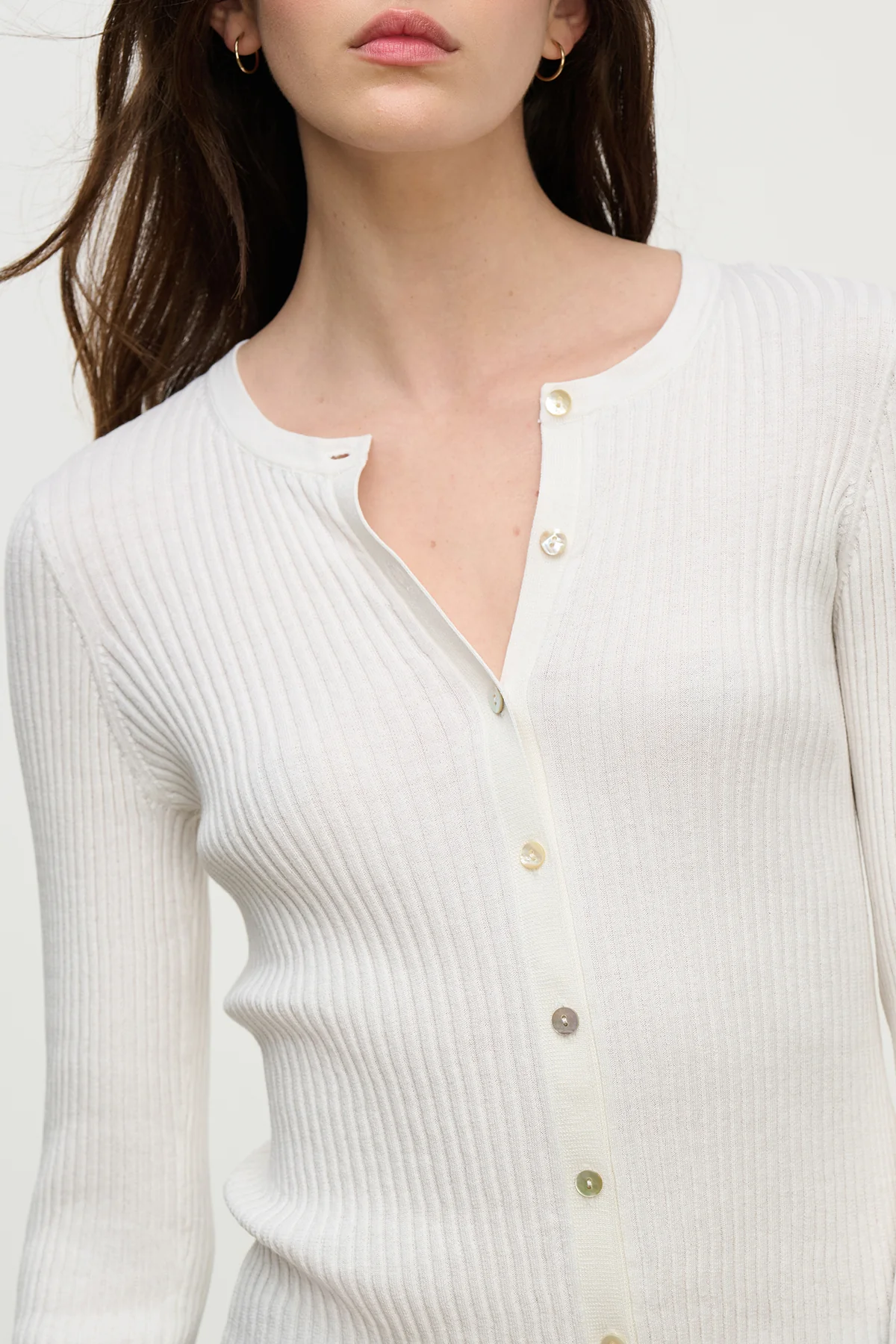 SUKI SILK COTTON CARDIGAN - Image 2