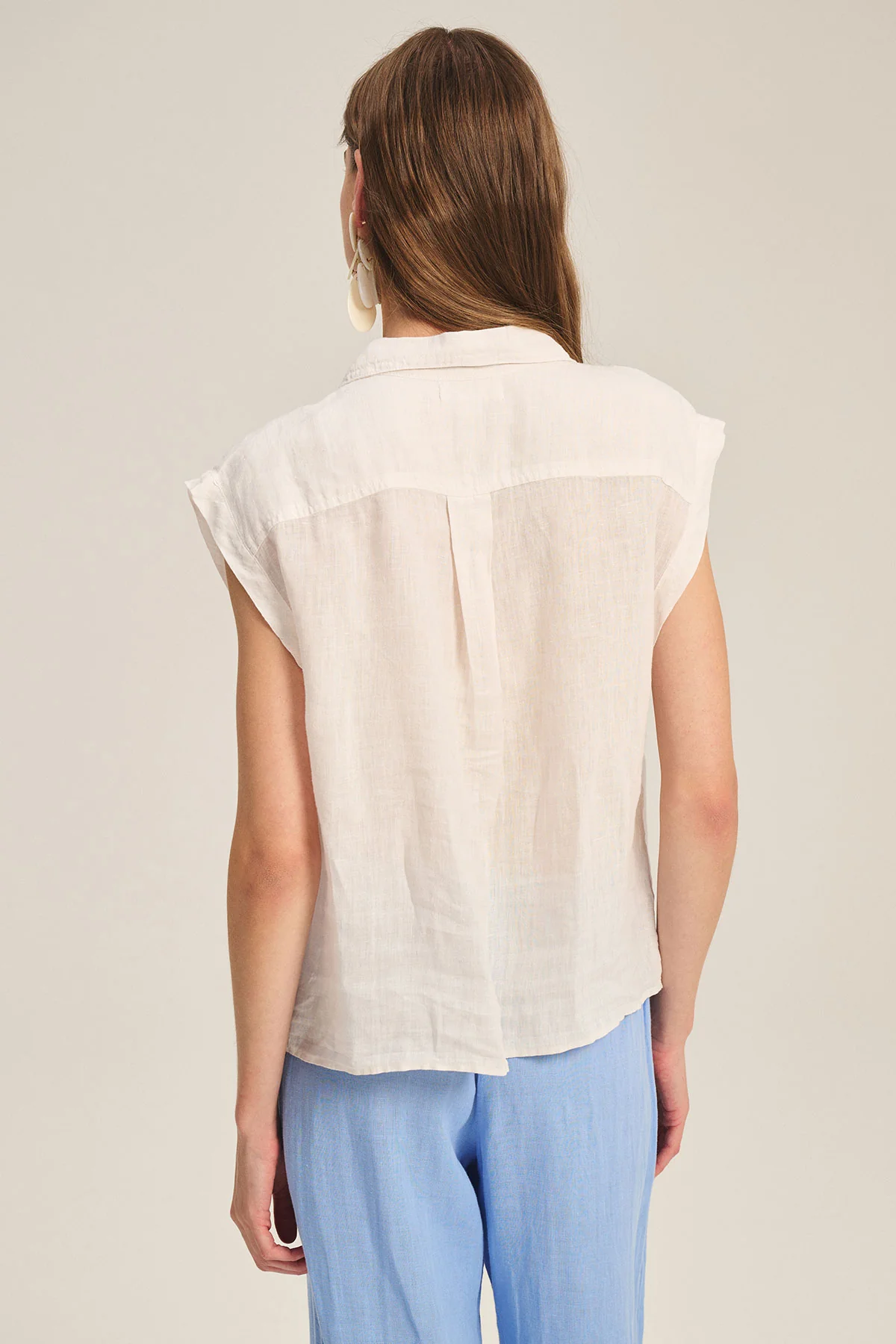 TASHA LINEN TOP - Image 3