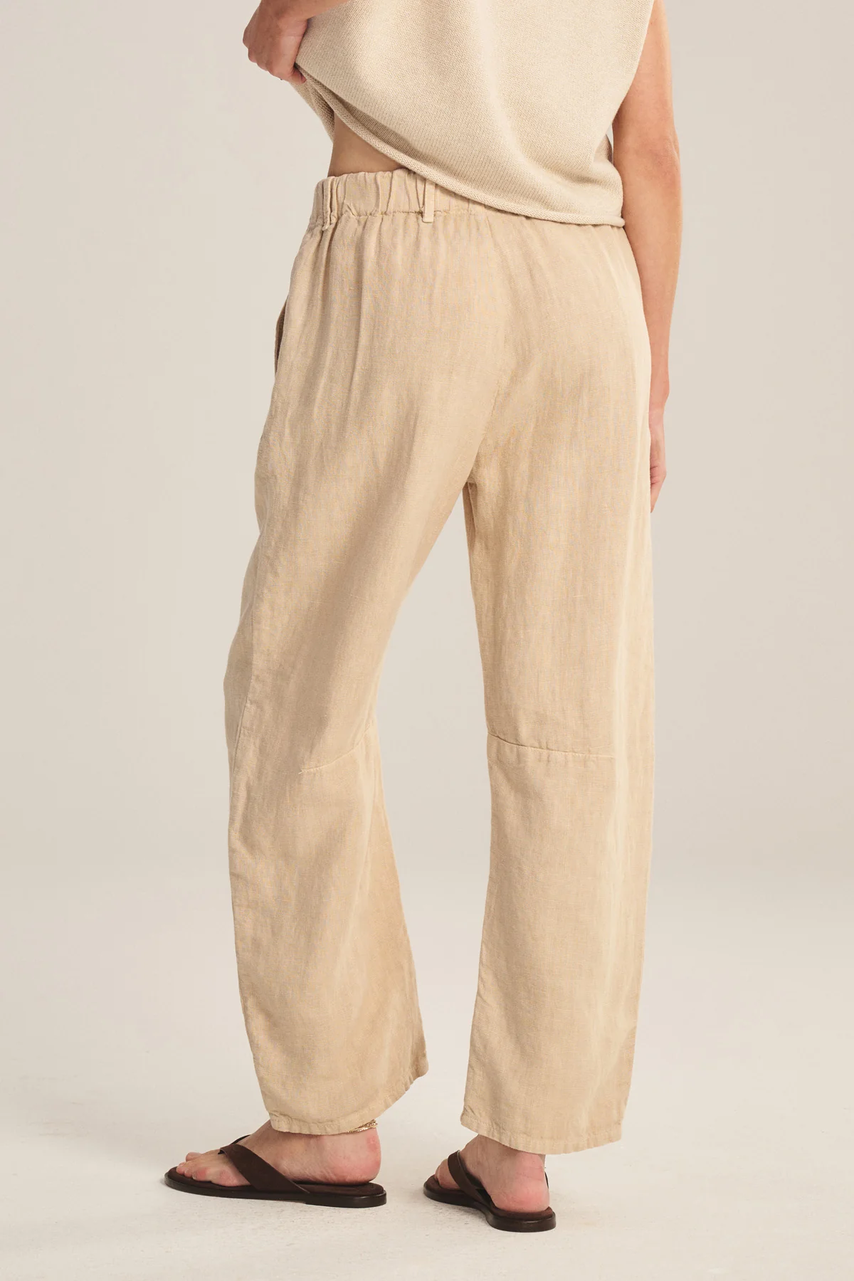 TAYLOR HEAVY LINEN PANT - Image 3