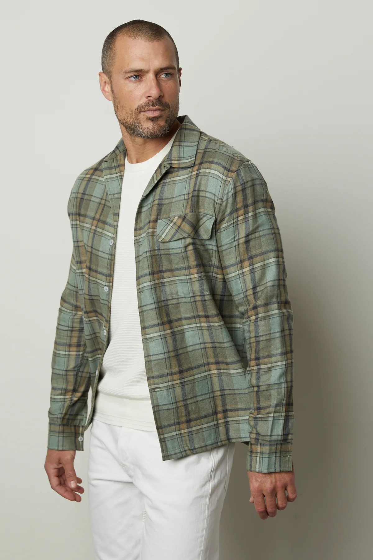 TIMOTHY PLAID BUTTON-UP SHIRT - Image 2