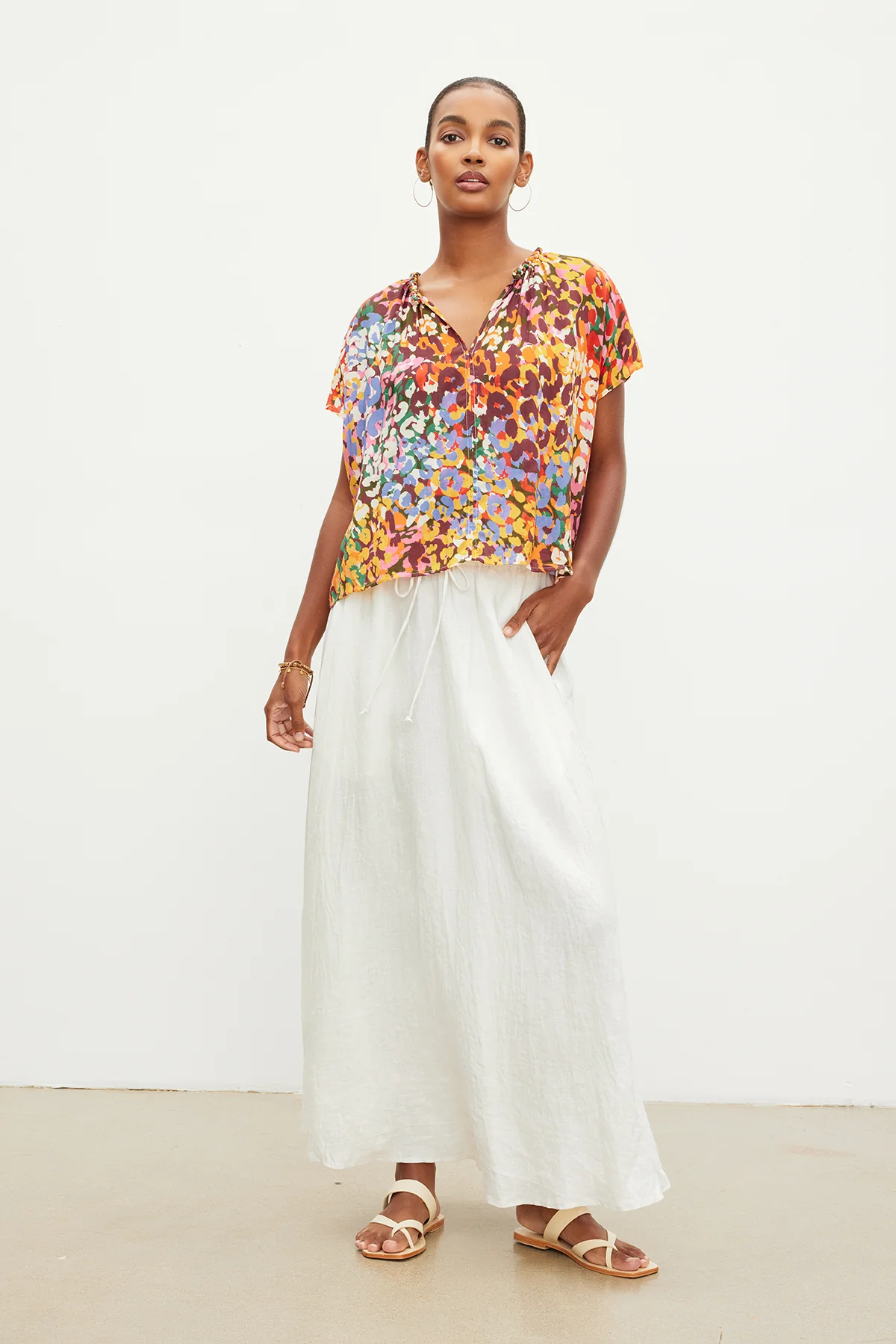 TRIXY PRINTED COCOON TOP - Image 2