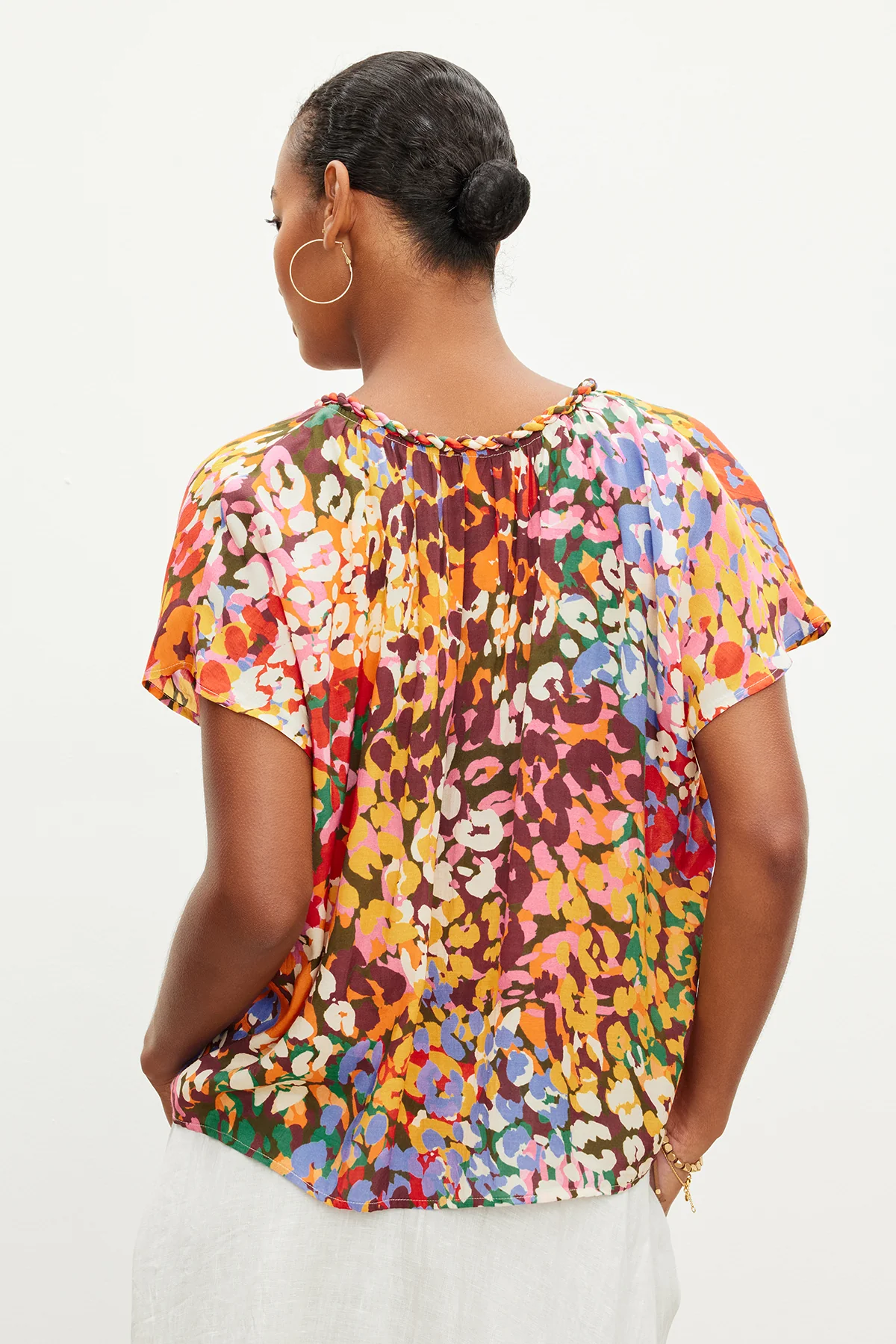 TRIXY PRINTED COCOON TOP - Image 4