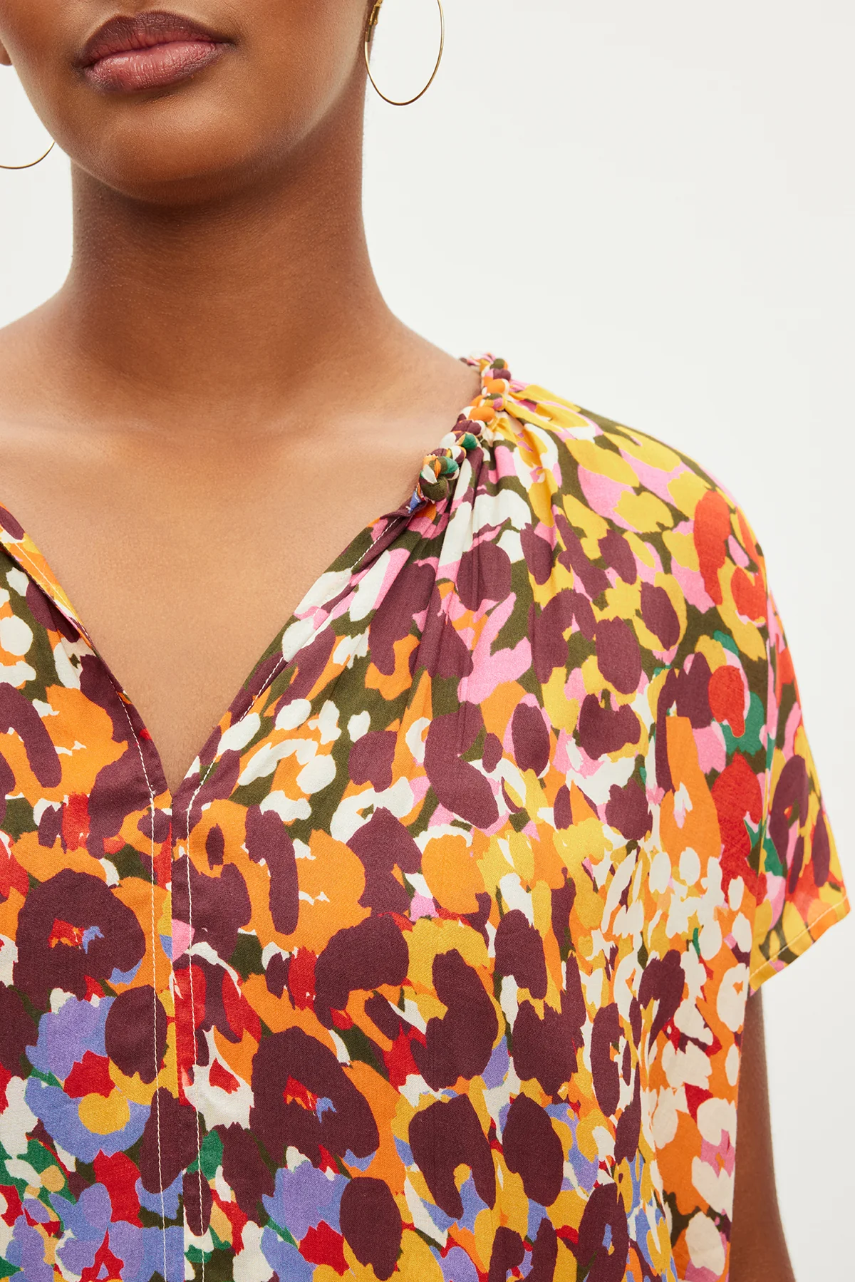 TRIXY PRINTED COCOON TOP - Image 5