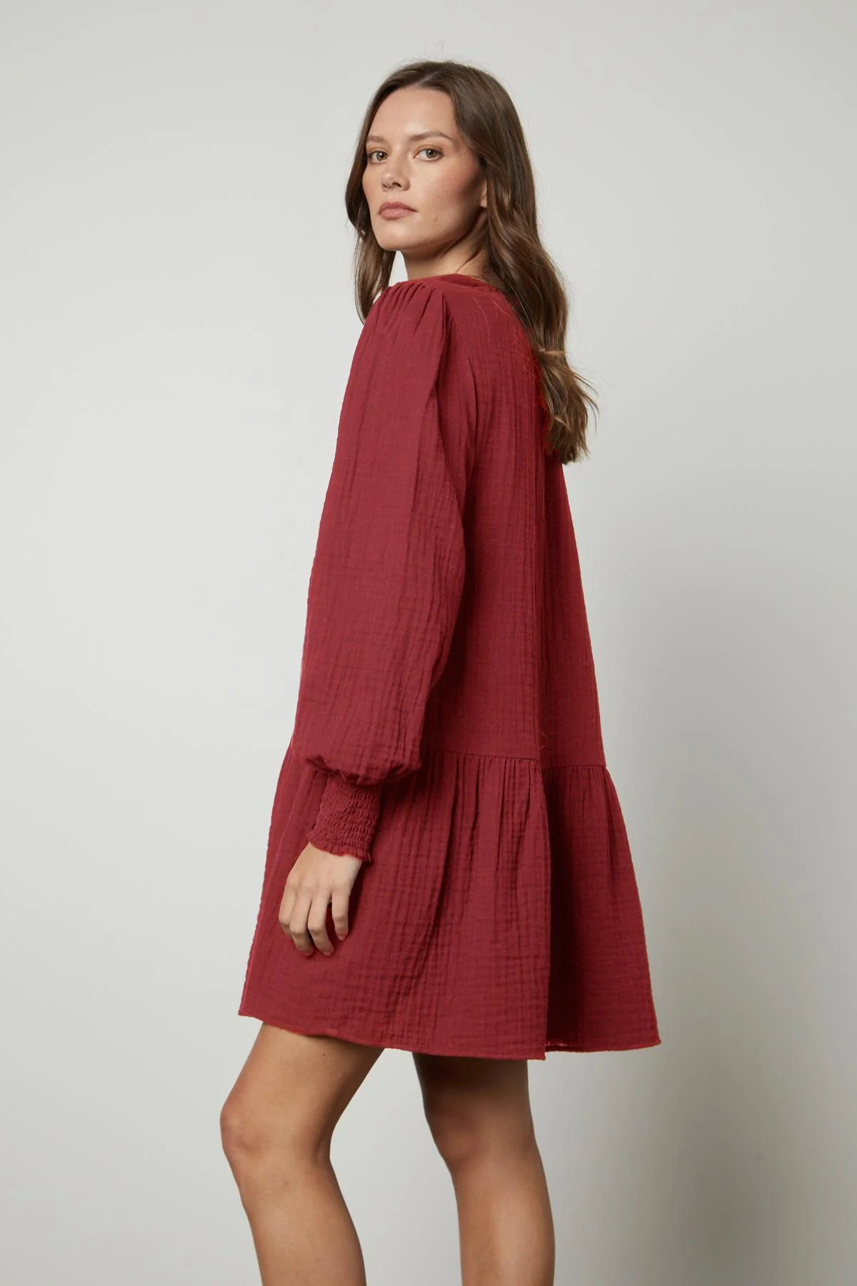 VIVIANA COTTON GAUZE DRESS - Image 2