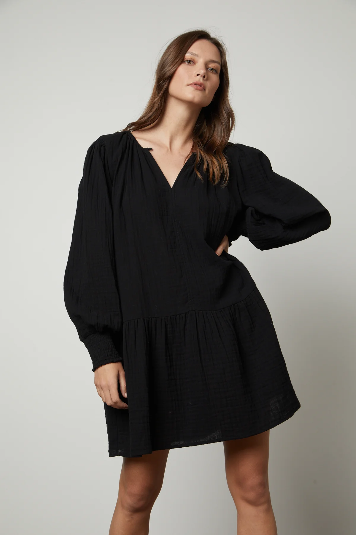VIVIANA COTTON GAUZE DRESS - Image 4