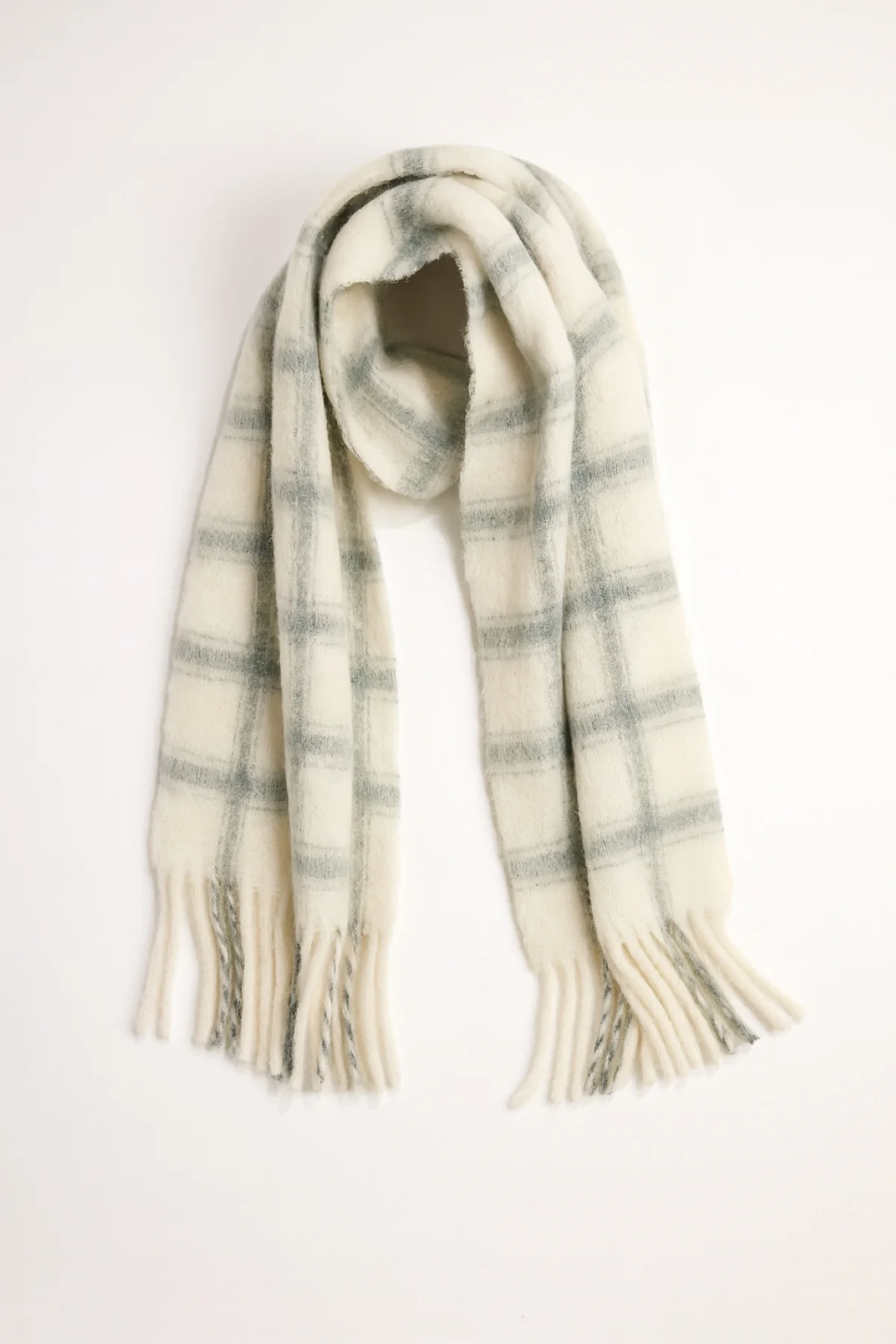 WARM WINDOW PLAID SCARF - Image 3
