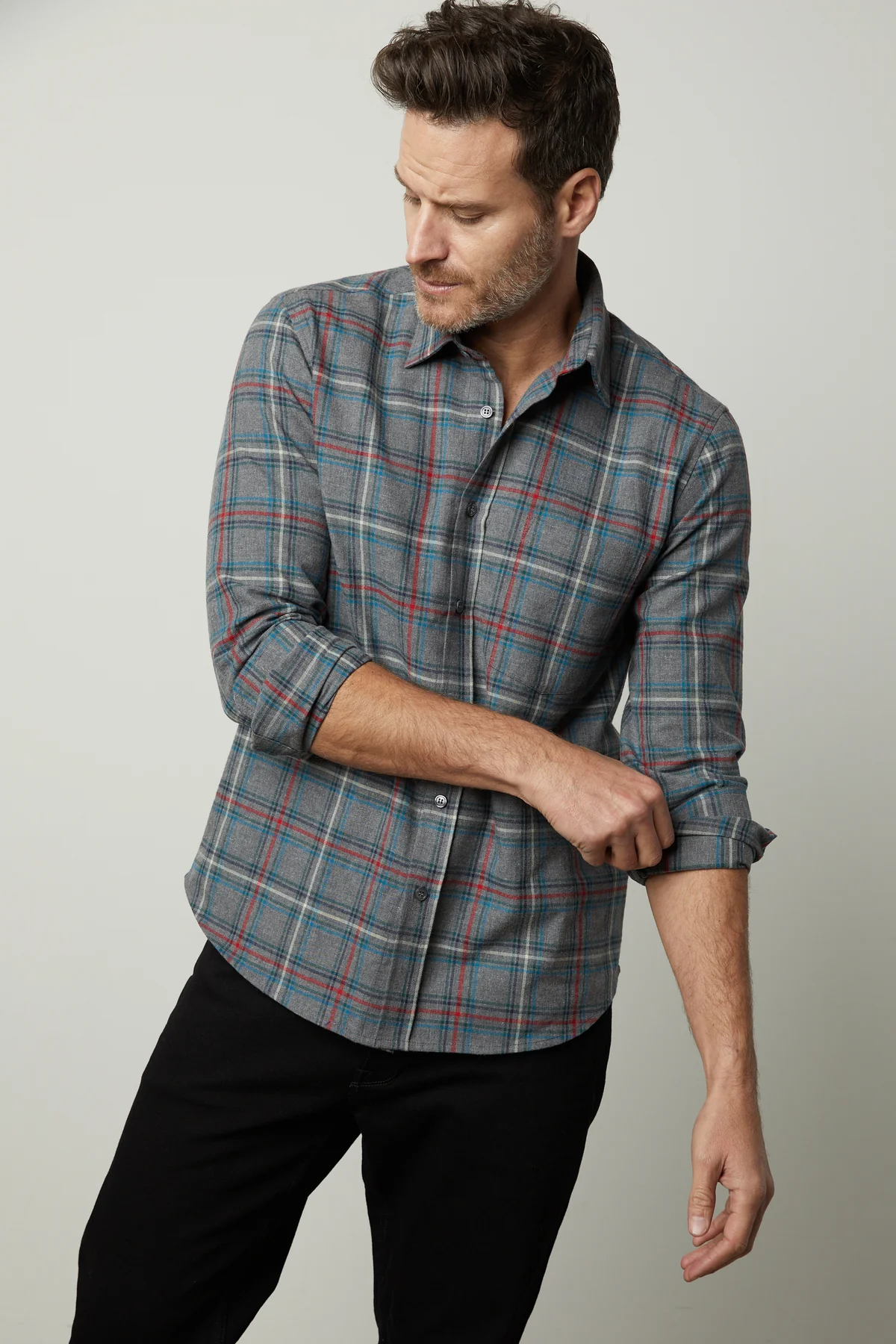 WILDER PLAID BUTTON-UP SHIRT - Image 2
